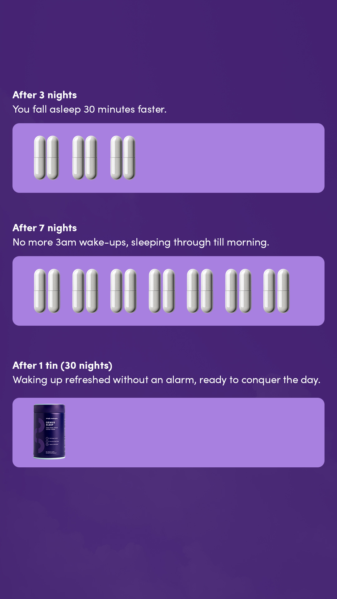 Simply Nootropics Facebook ad