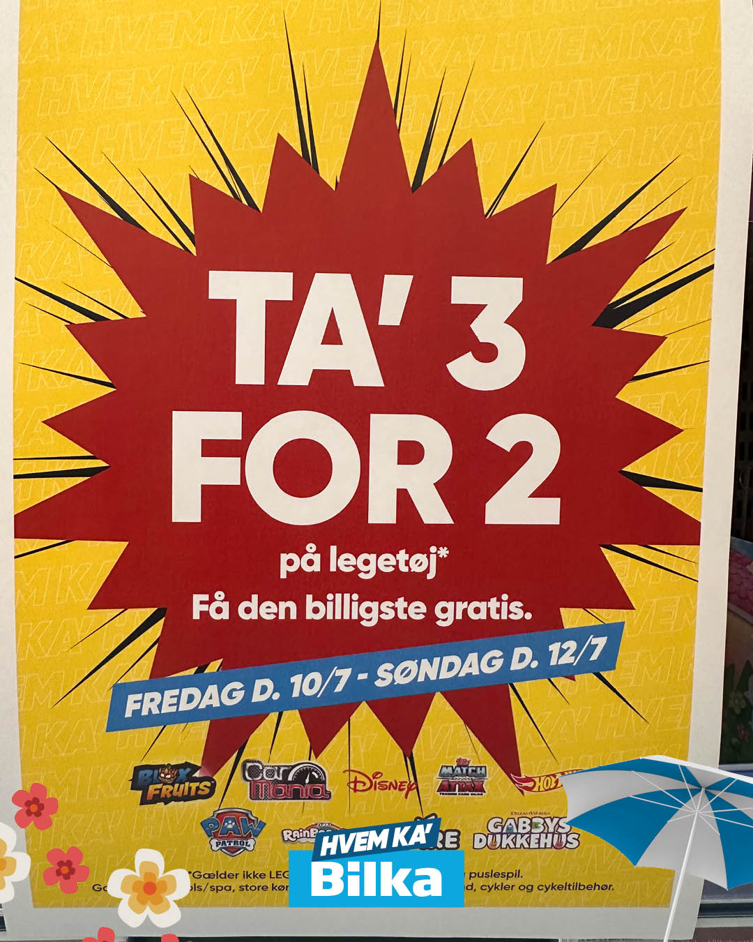 Bilka Facebook ad