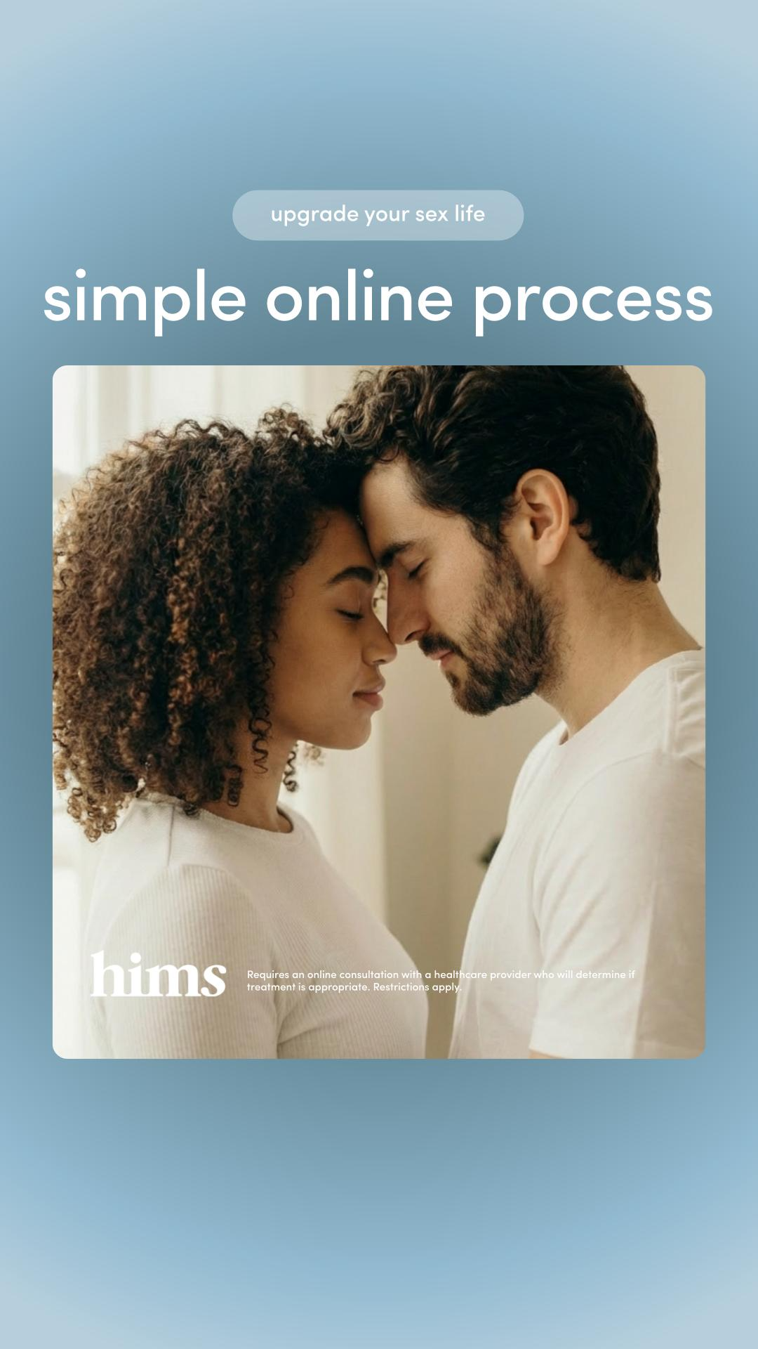 hims Facebook ad