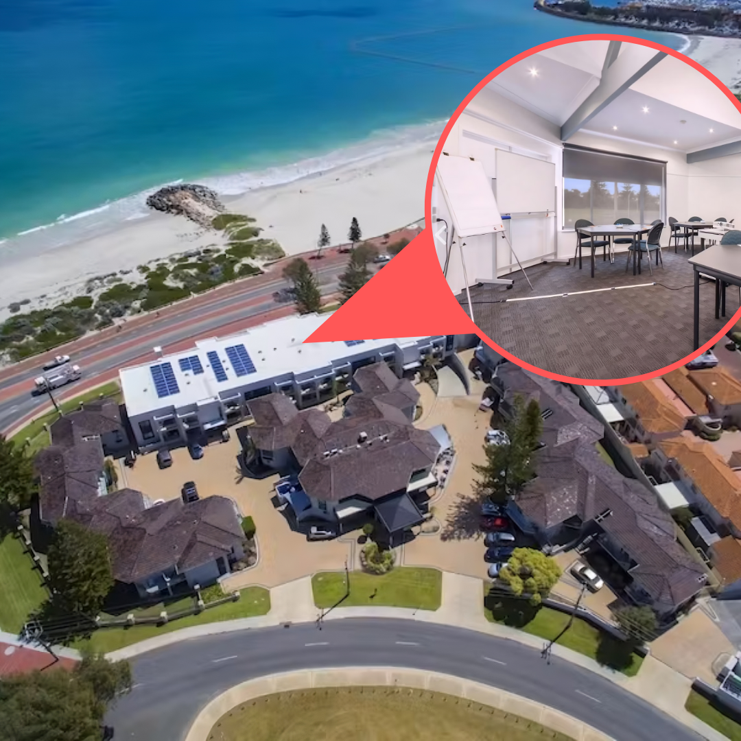 Quality Resort Sorrento Beach Facebook ad: Where Your Event Meets Beachfront Bliss +
