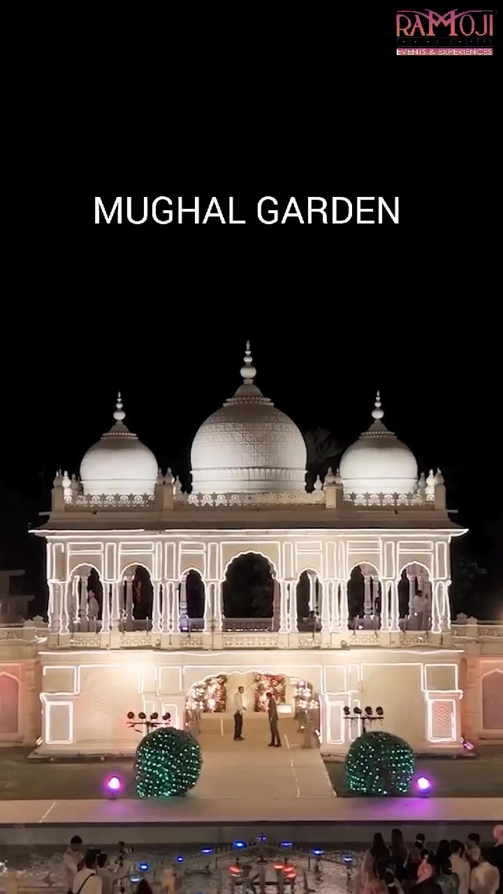 Events at Ramoji Film City Facebook ad: Plan Your Dream Wedding at Ramoji Film City