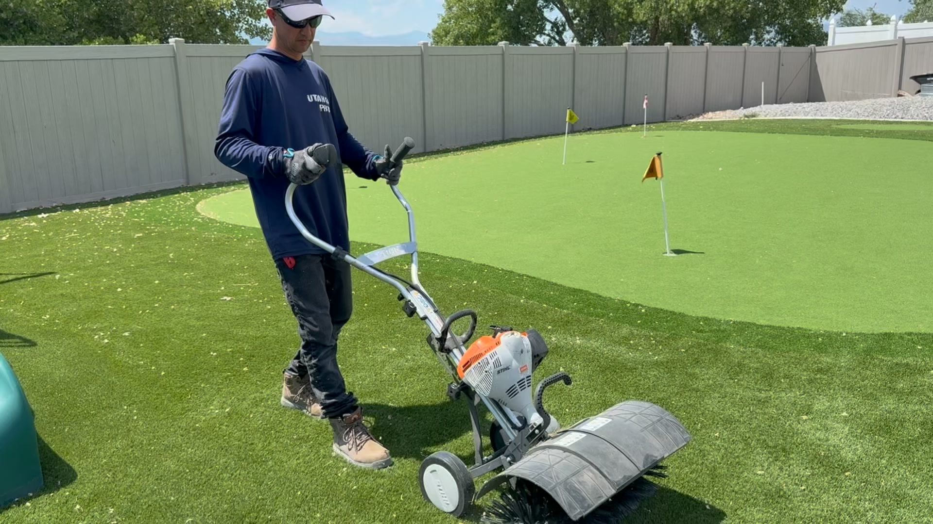 Utah Turf Care Facebook ad: Limited: 25% Off First Recurring Clean