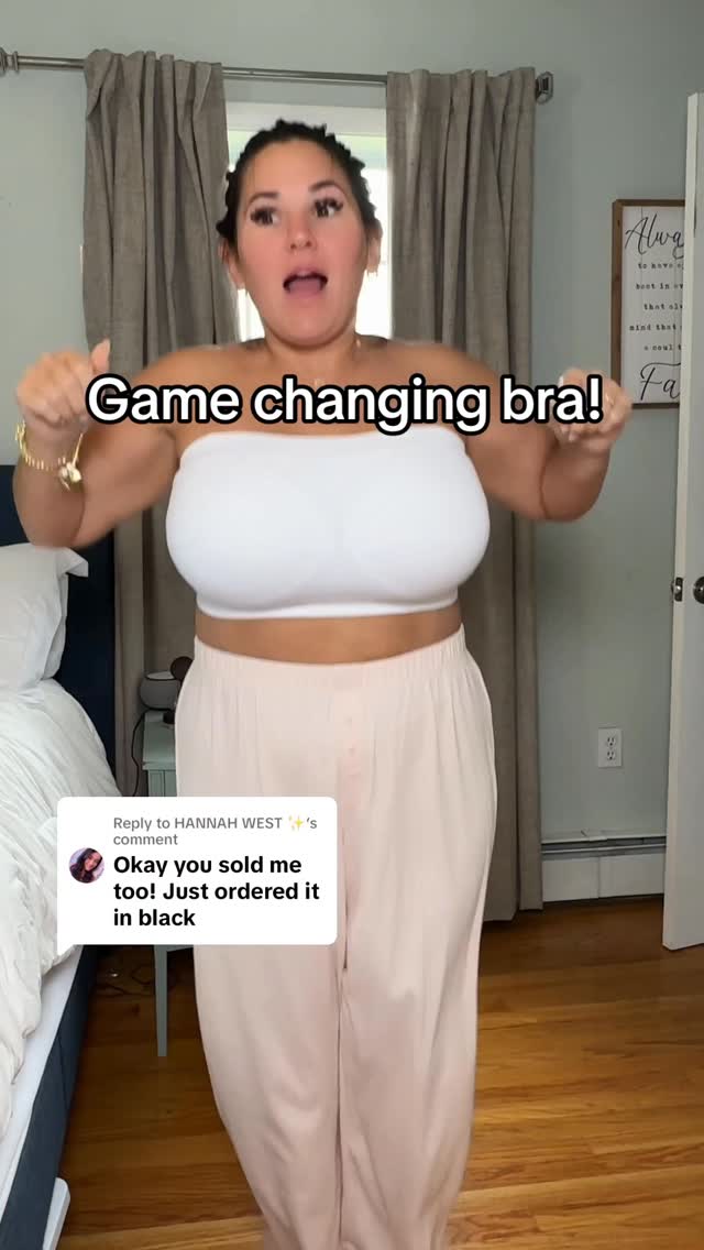 Luna Bras Facebook ad: this bra has literally changed the shirt game…