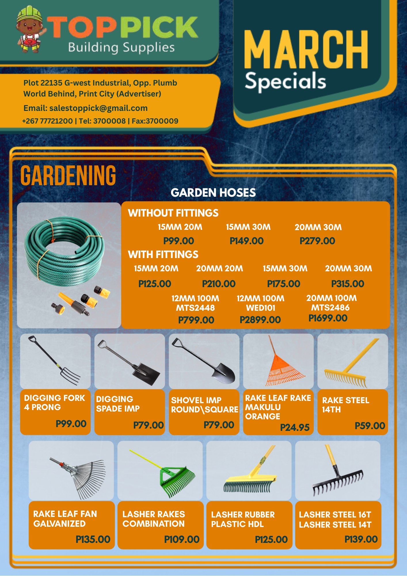Top Pick Building Supplies Facebook ad