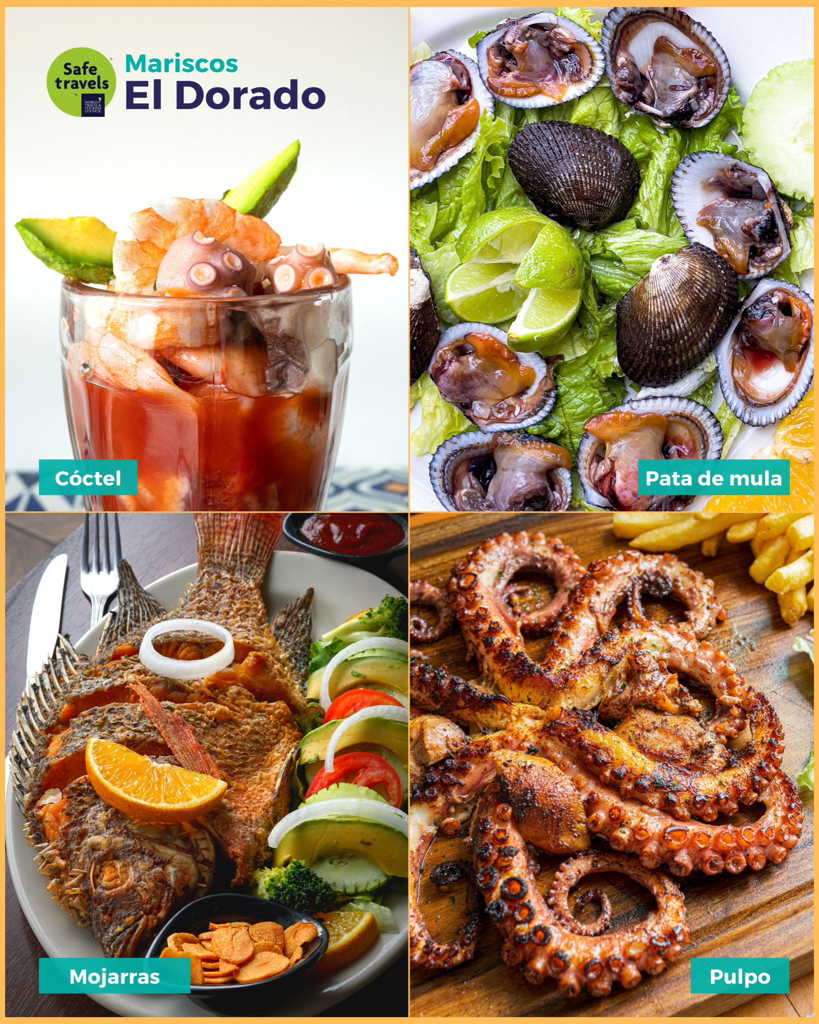 El Dorado Mariscos Facebook ad: ¿Qué esperas para consentirte en El Dorado?