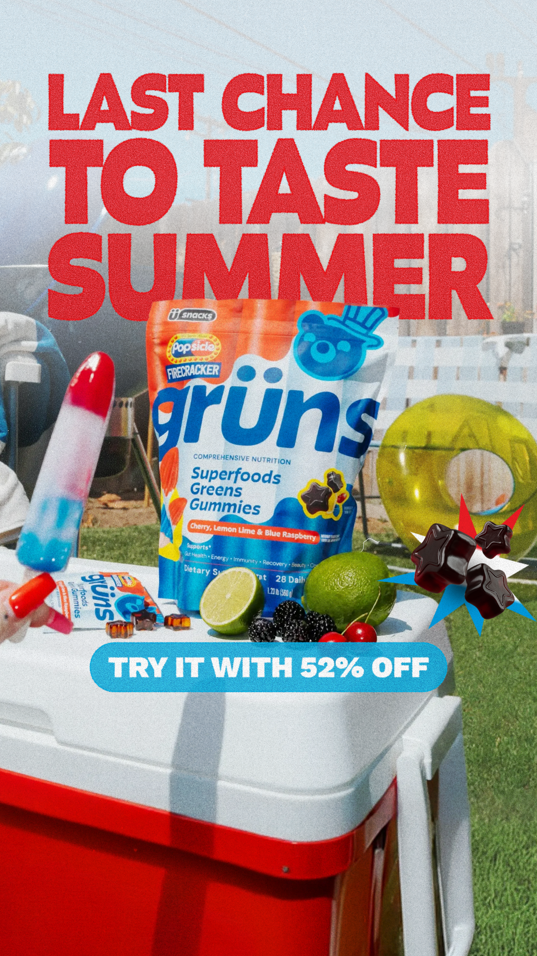 Grüns Facebook ad