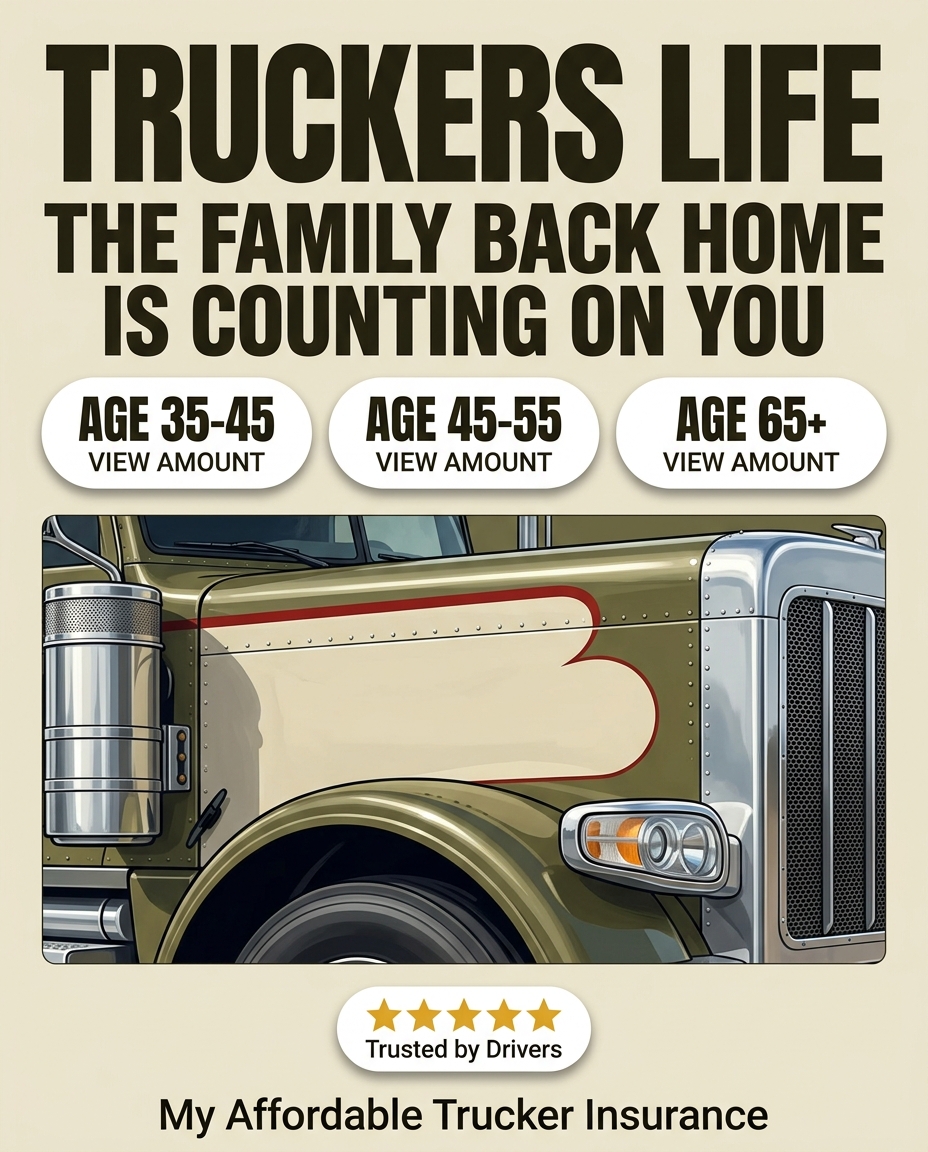 My Affordable Trucker Insurance Facebook ad