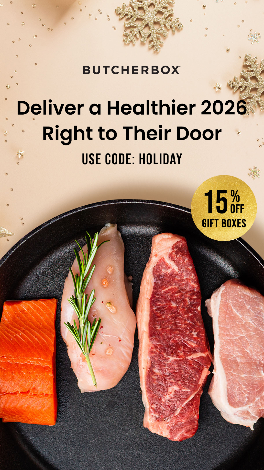 ButcherBox Facebook ad
