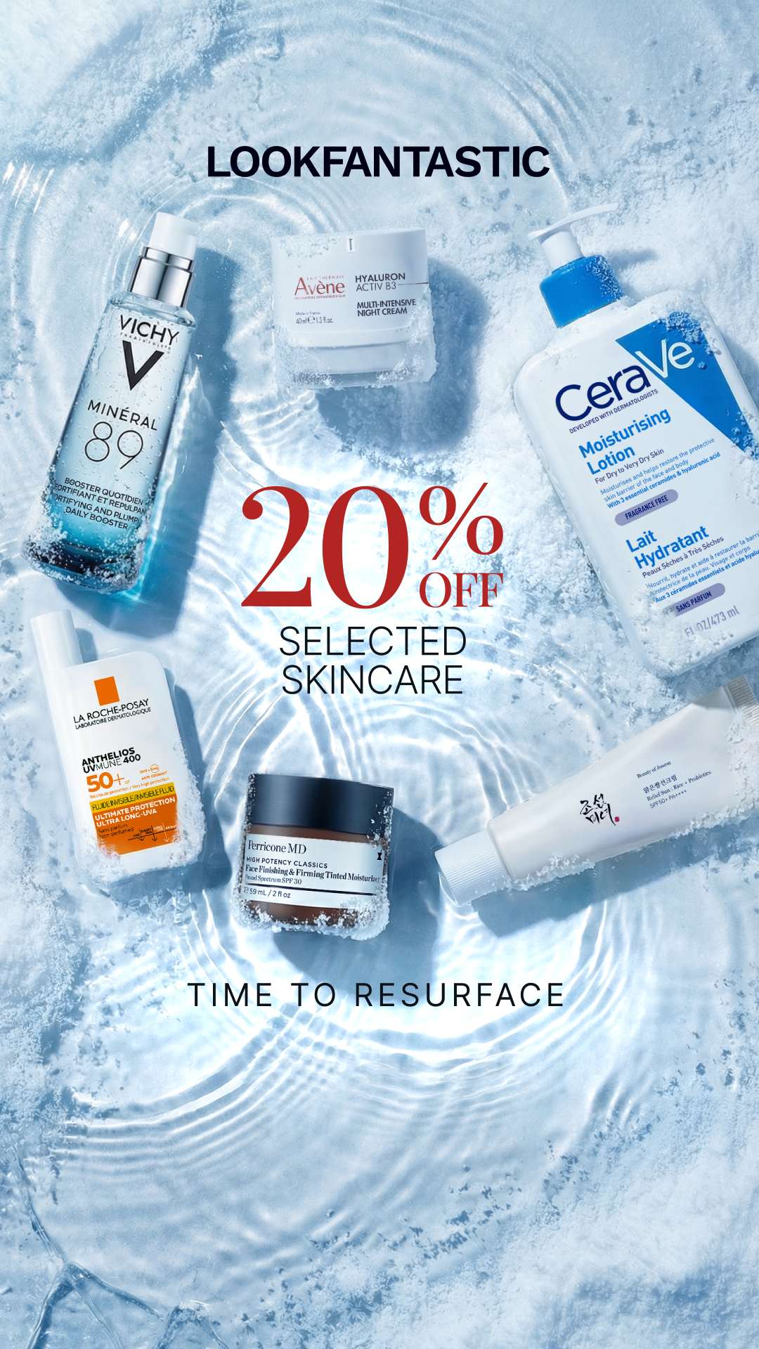 LOOKFANTASTIC Facebook ad