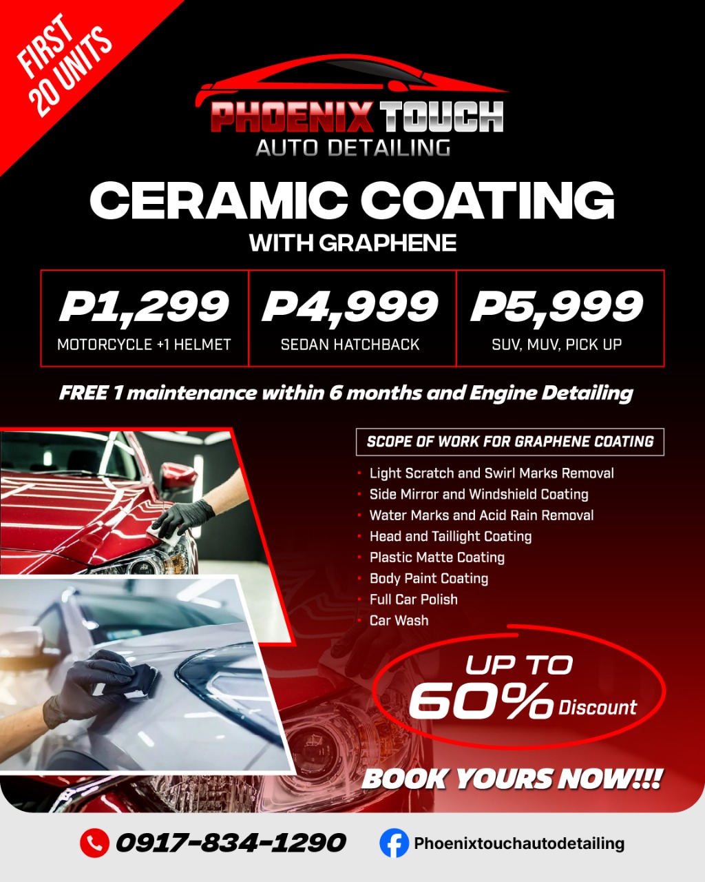 Phoenix Touch Auto Detailing Facebook ad