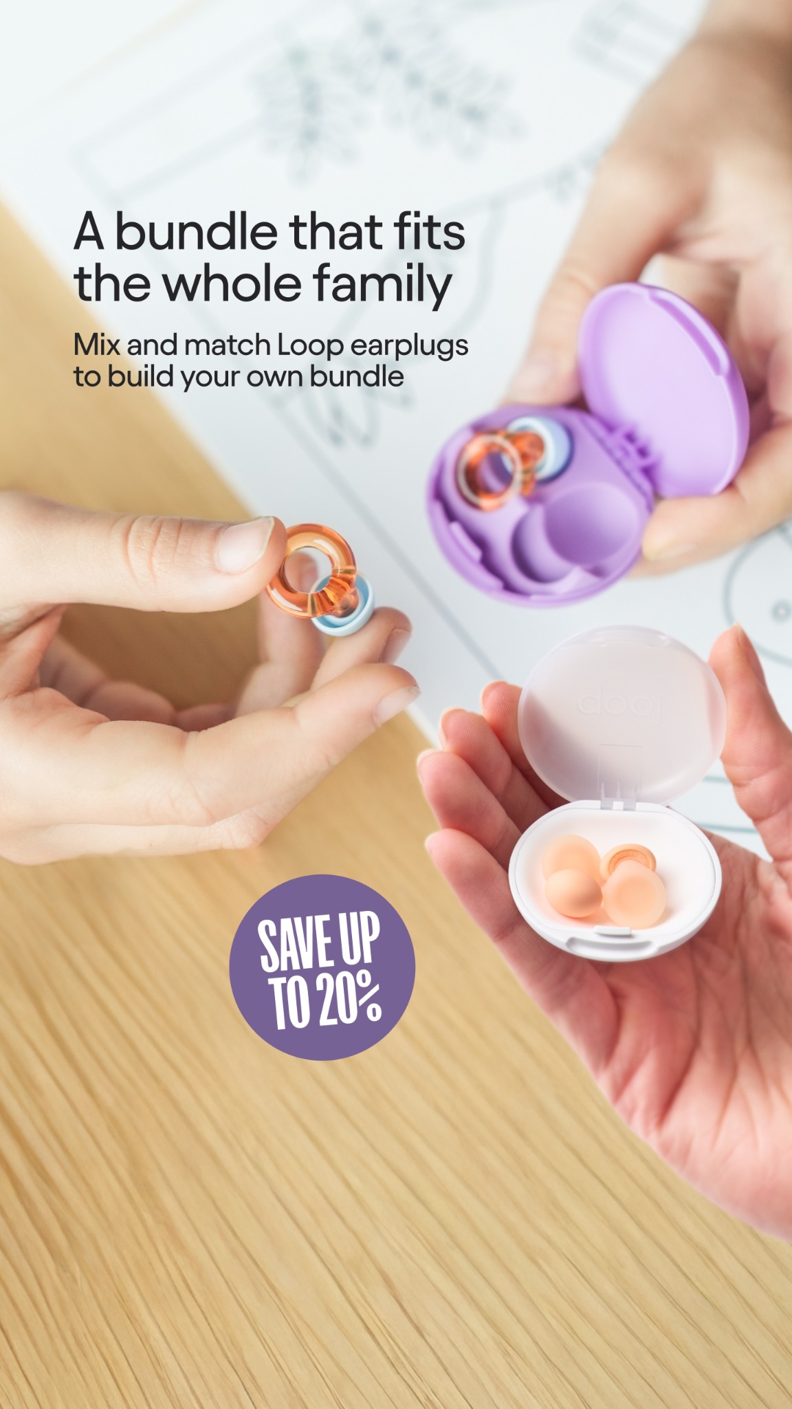 Loop Facebook ad: Meet your new earplugs