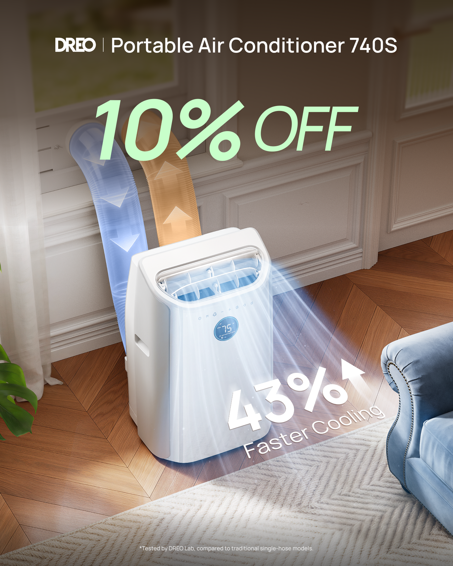DREO Facebook ad: Subscribe & Get 10% Coupon*