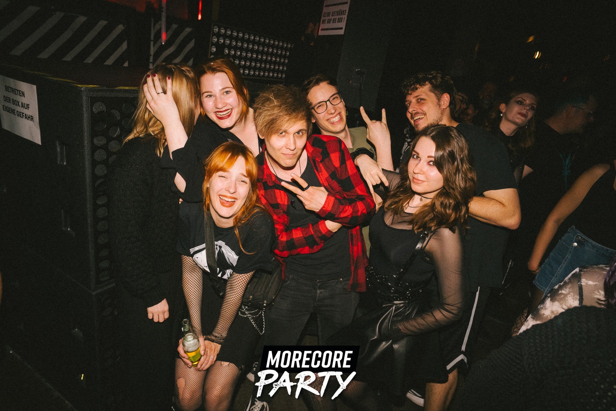 MoreCore.de Facebook ad: MoreCore Party Bielefeld - auf 3 Floors