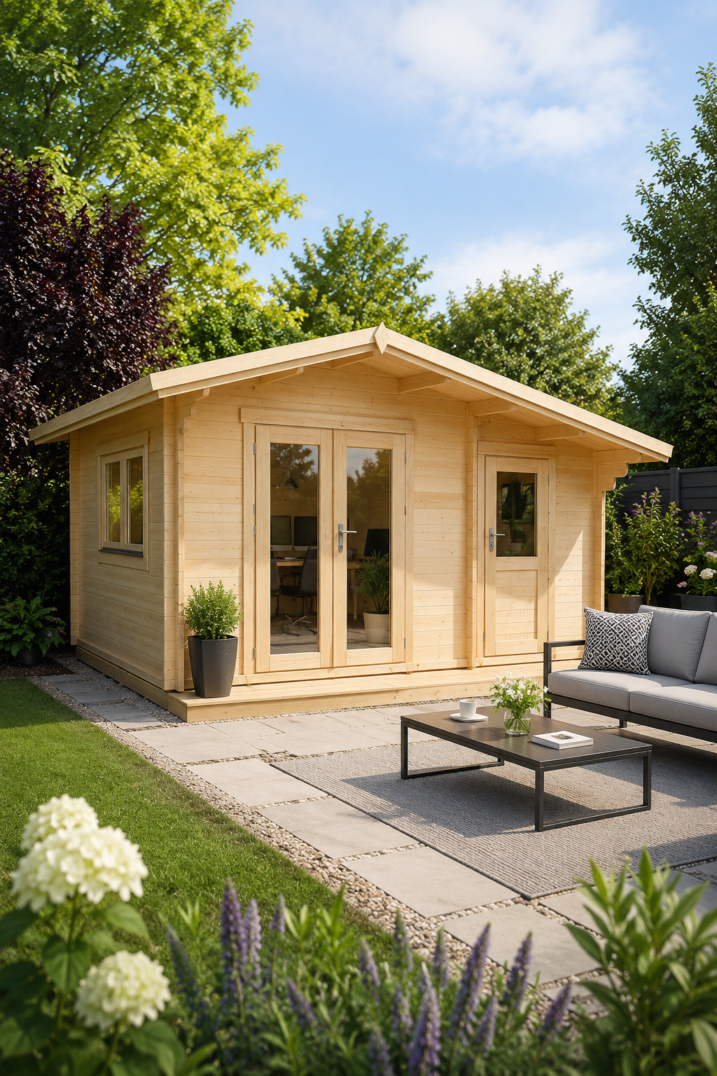 Buy Now Pay Later Facebook ad: Garden Office - Learn more