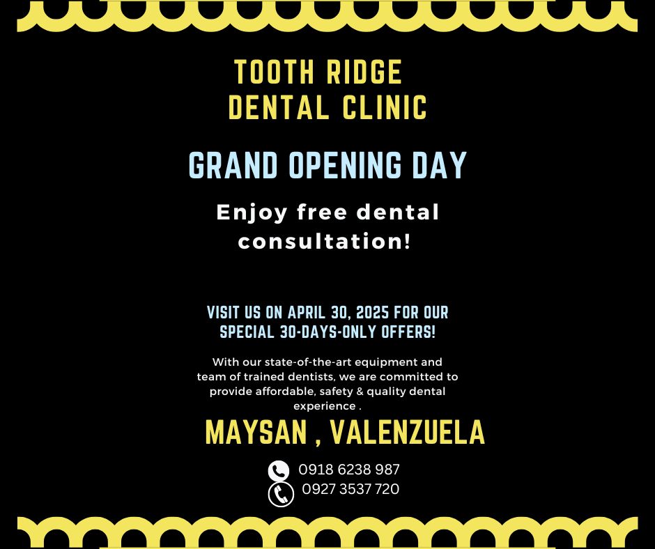 Tooth Ridge Dental Clinic  Facebook ad