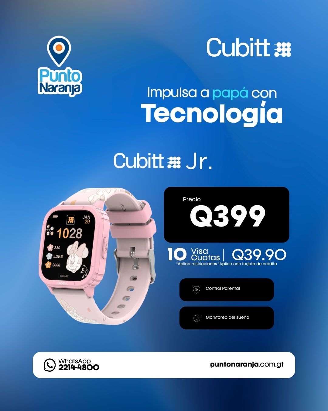 Punto Naranja GT Facebook ad