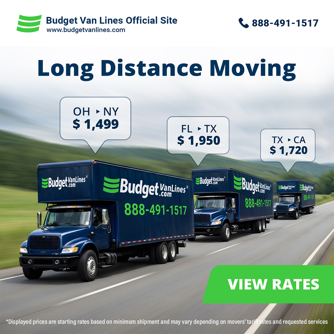 Budget Van Lines Facebook ad