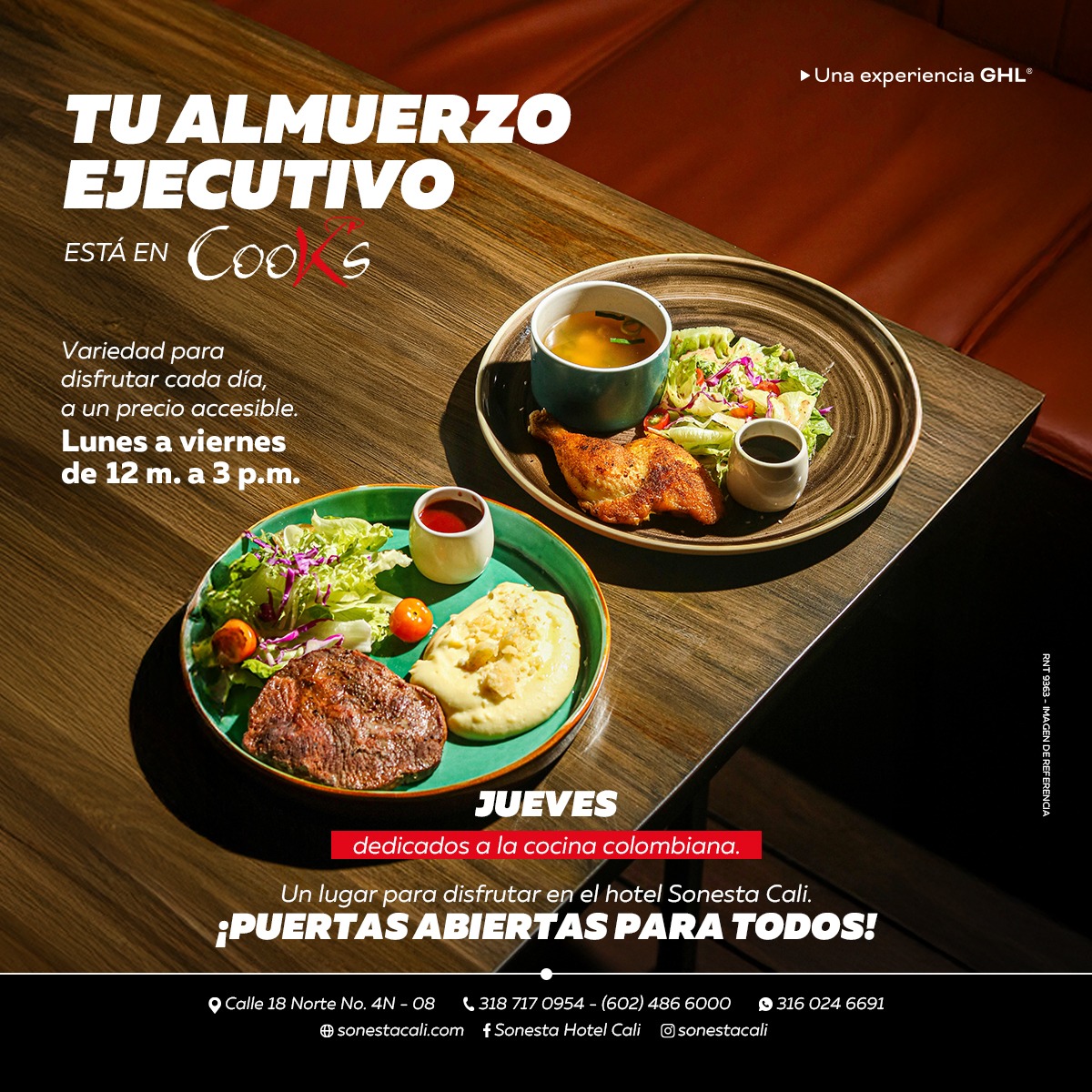 Sonesta Hotel Cali Facebook ad