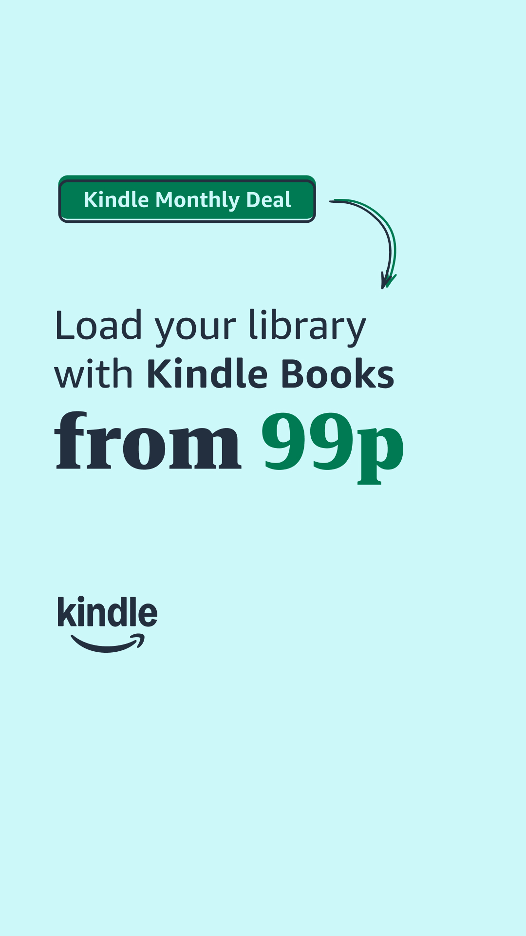 Amazon Kindle Facebook ad