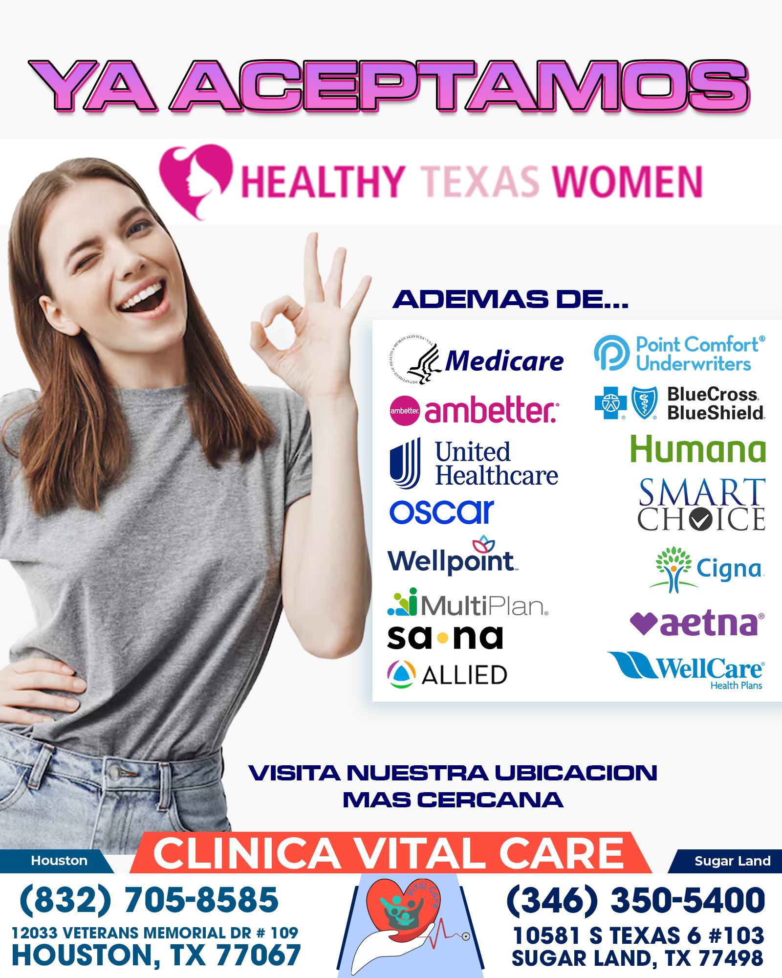 Clinica Vital Care 2 Facebook ad: ¡En Vital Care seguimos creciendo para ti!