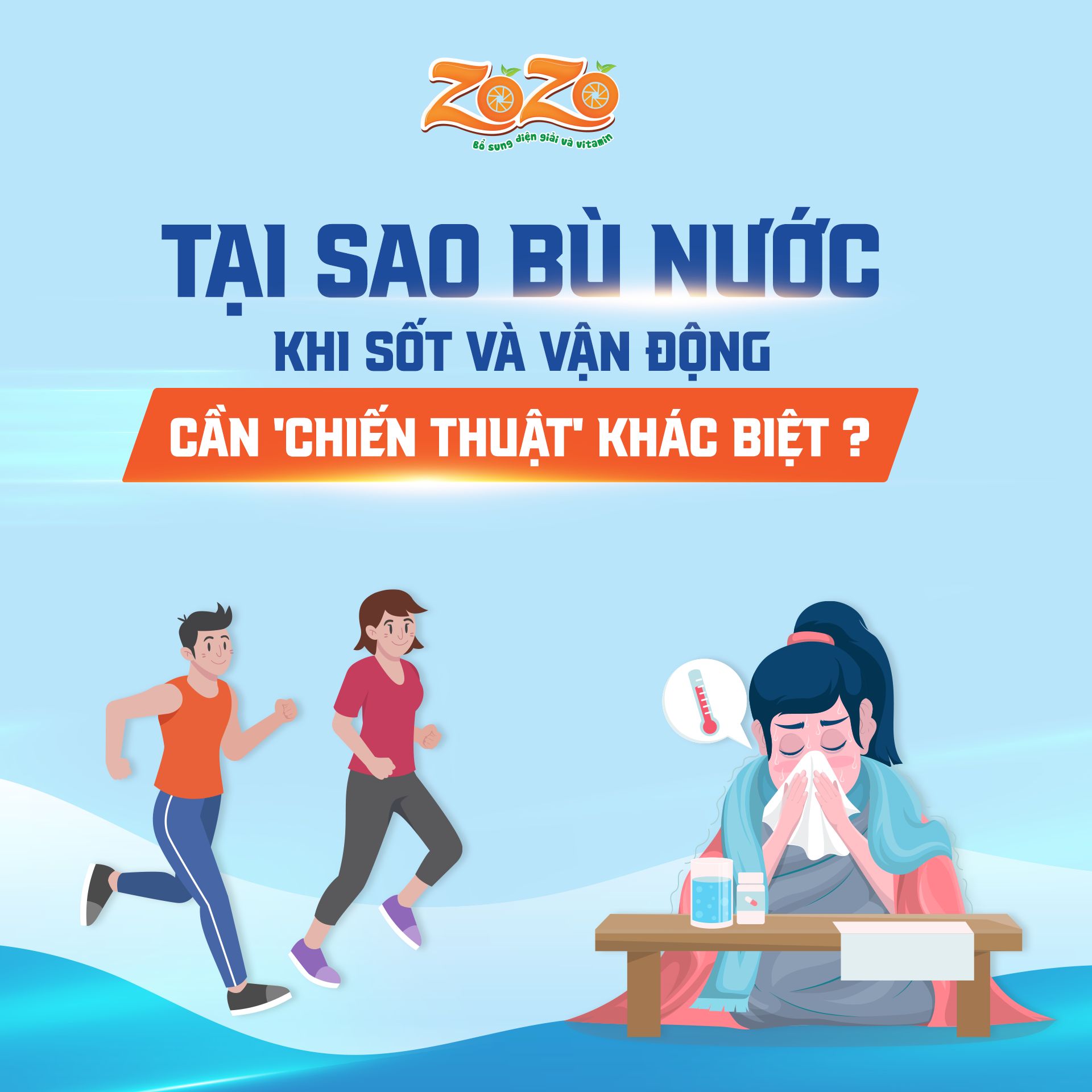 Bù điện giải ZOZO - Nhìn là thích, uống là mê Facebook ad