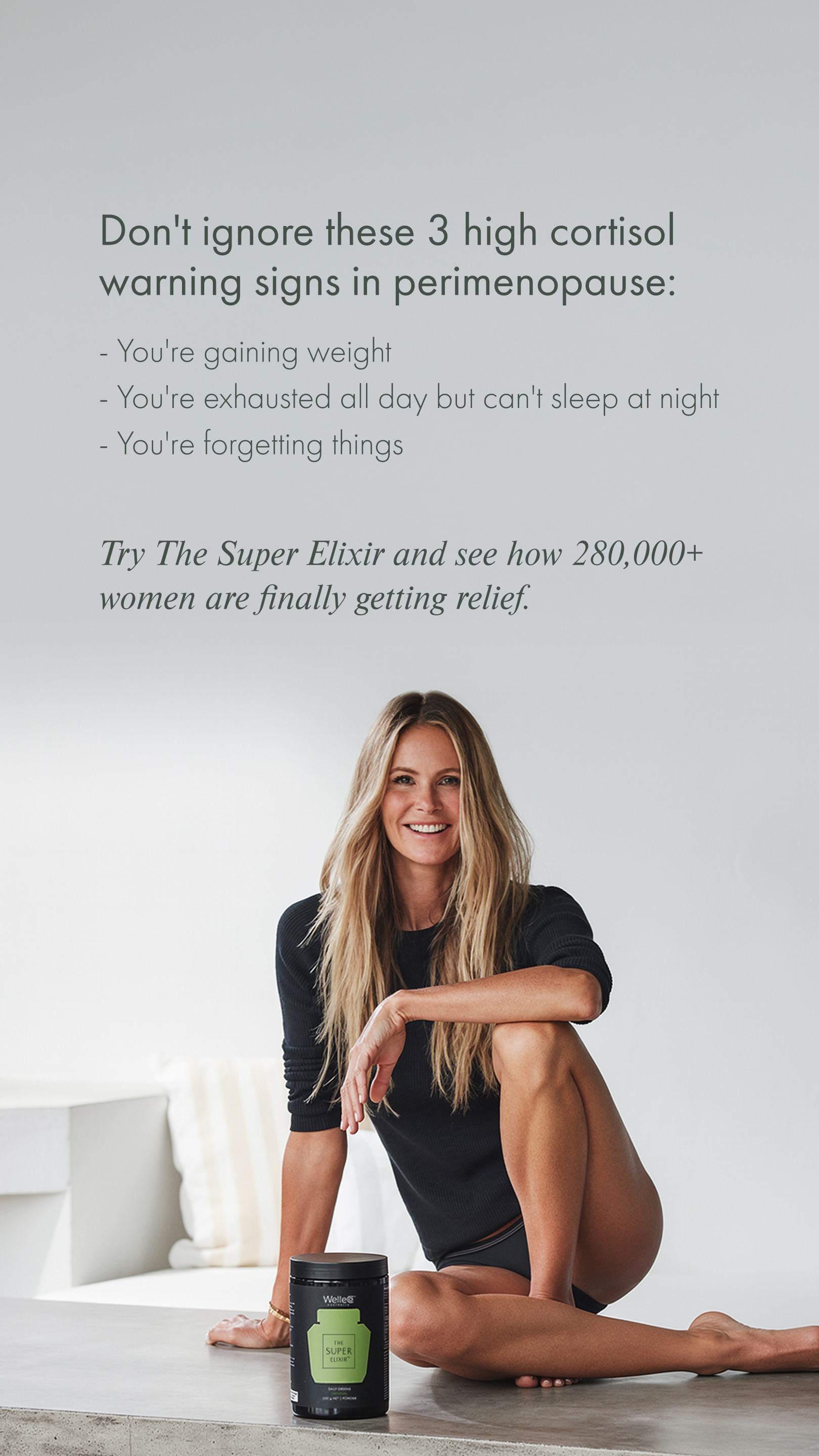 WelleCo Facebook ad
