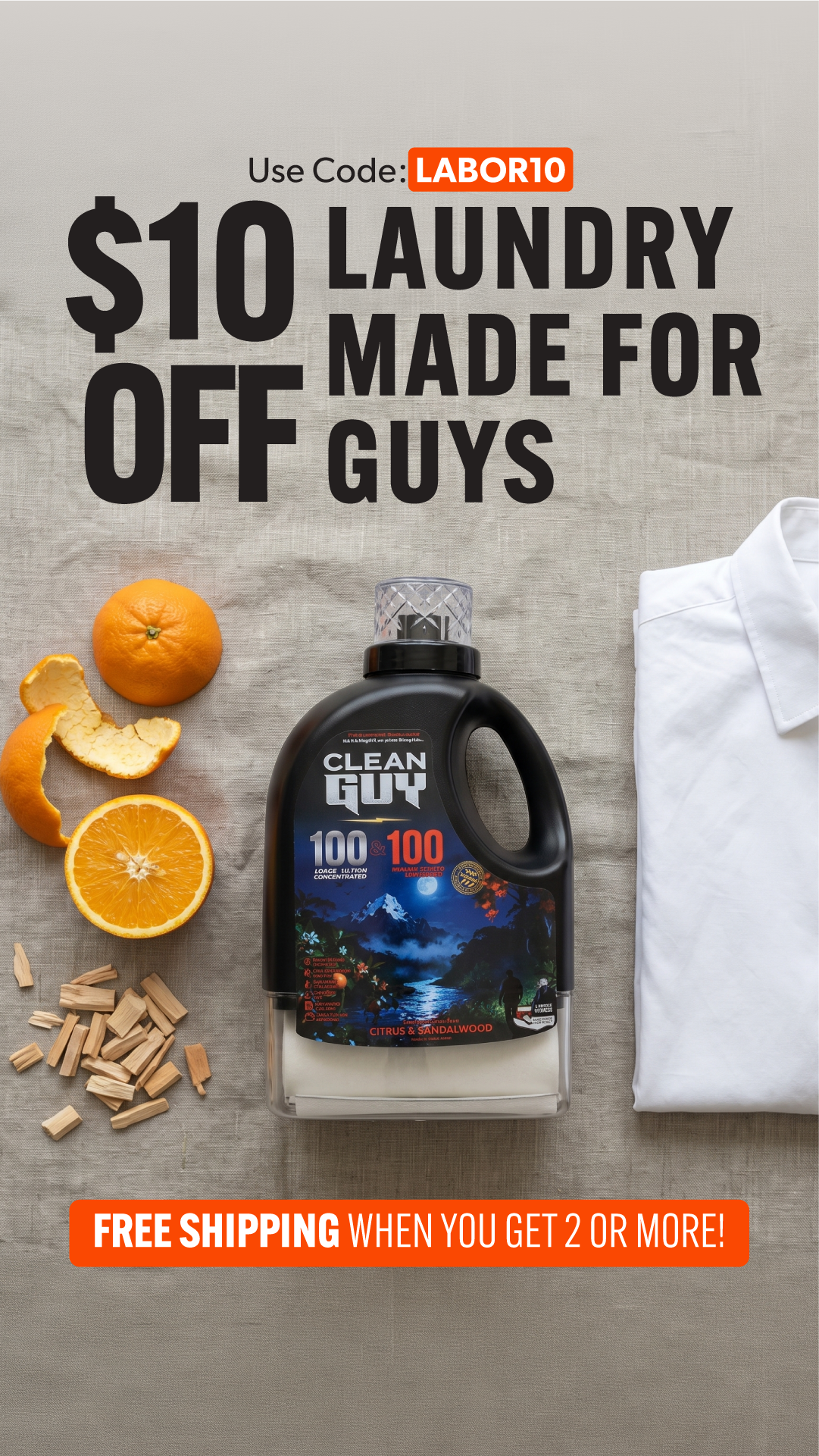 Clean Guy Facebook ad