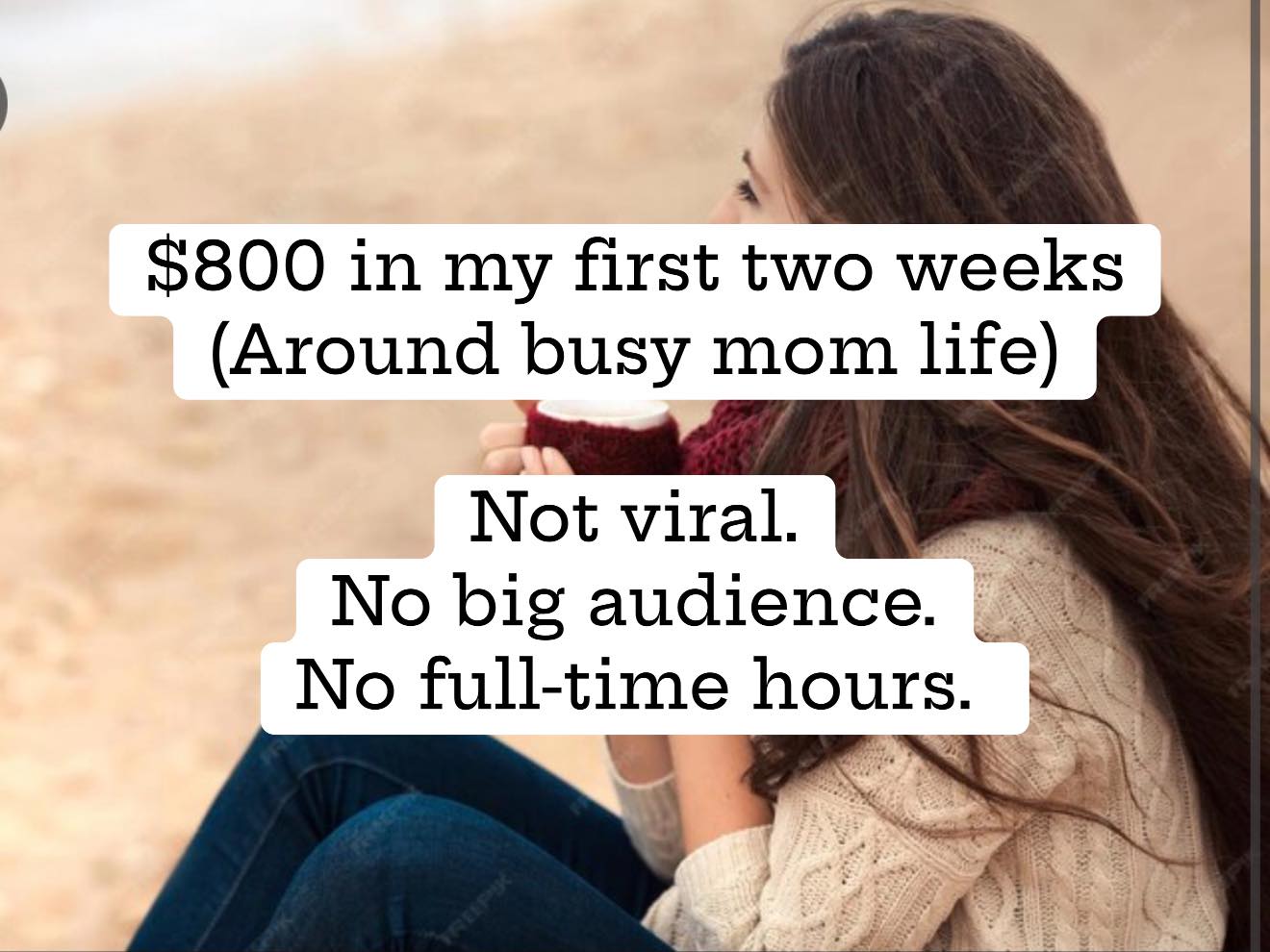 Quiet Nest Digital Facebook ad: $800 in my first two weeks.