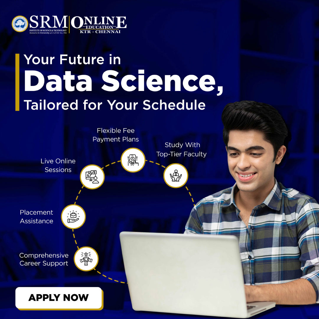SRM Online Education Facebook ad