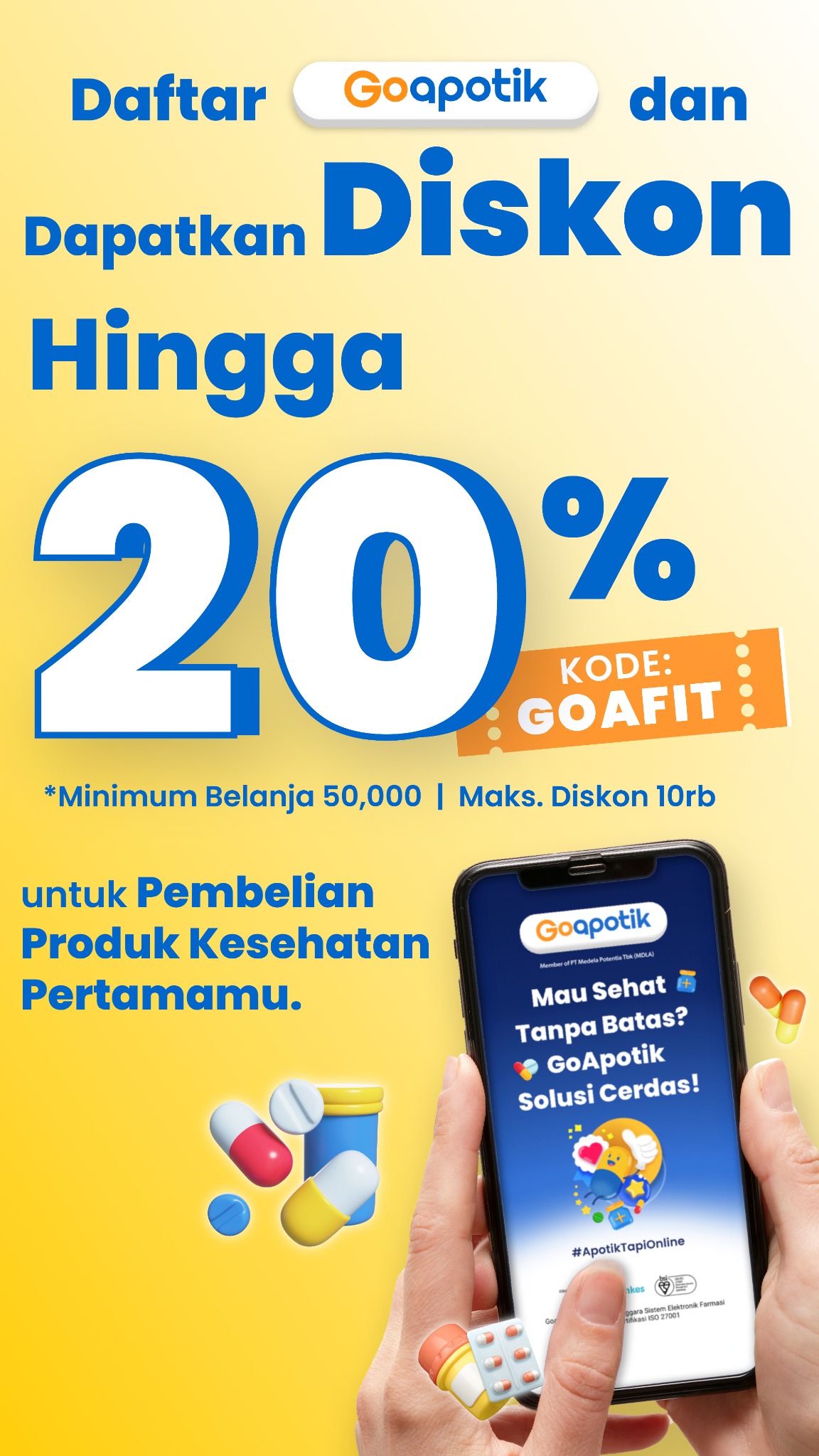 GoApotik Facebook ad
