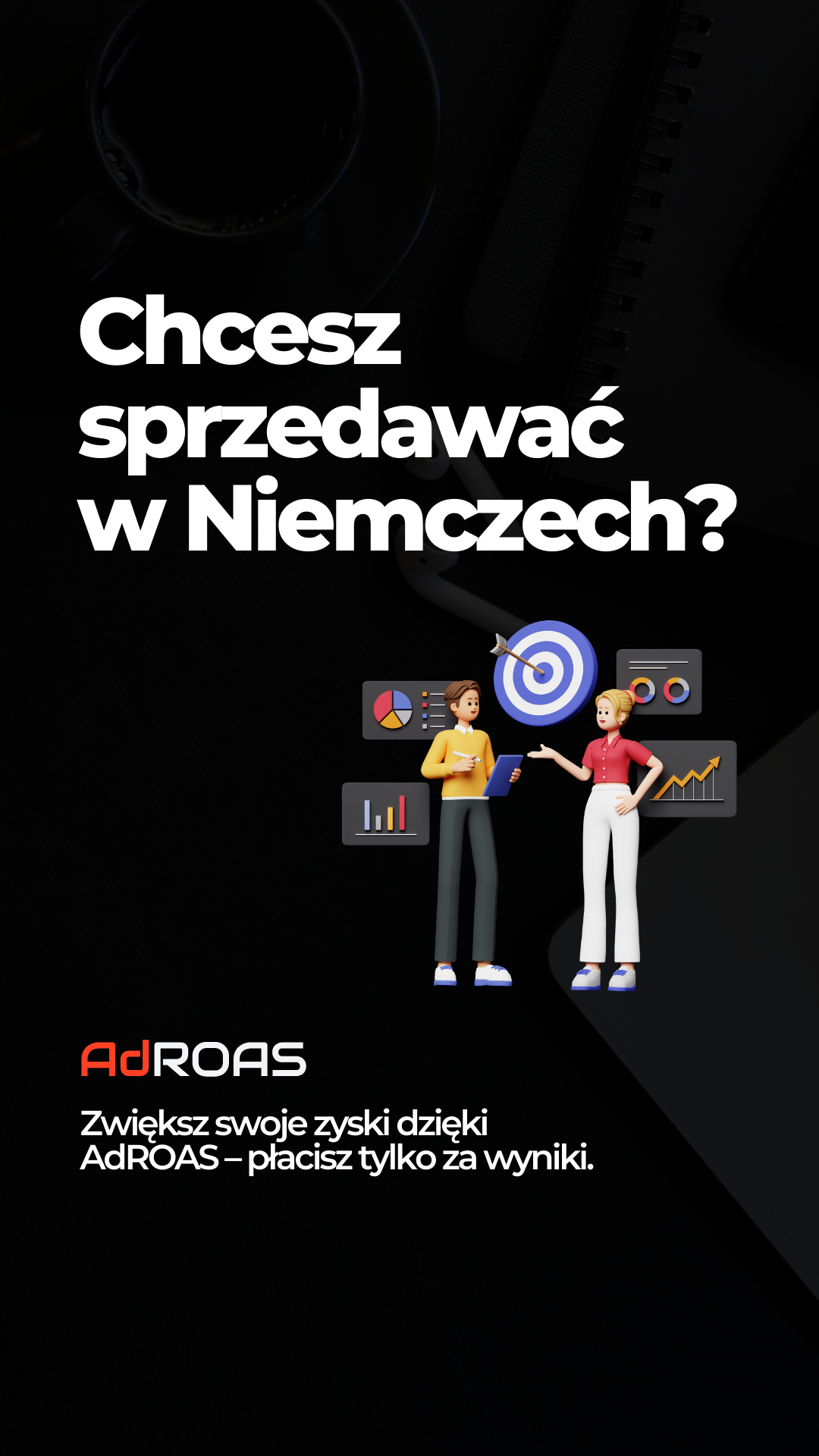 Adroas - marketing internetowy w rozliczeniu za efekt Facebook ad from Apr 7, 2025