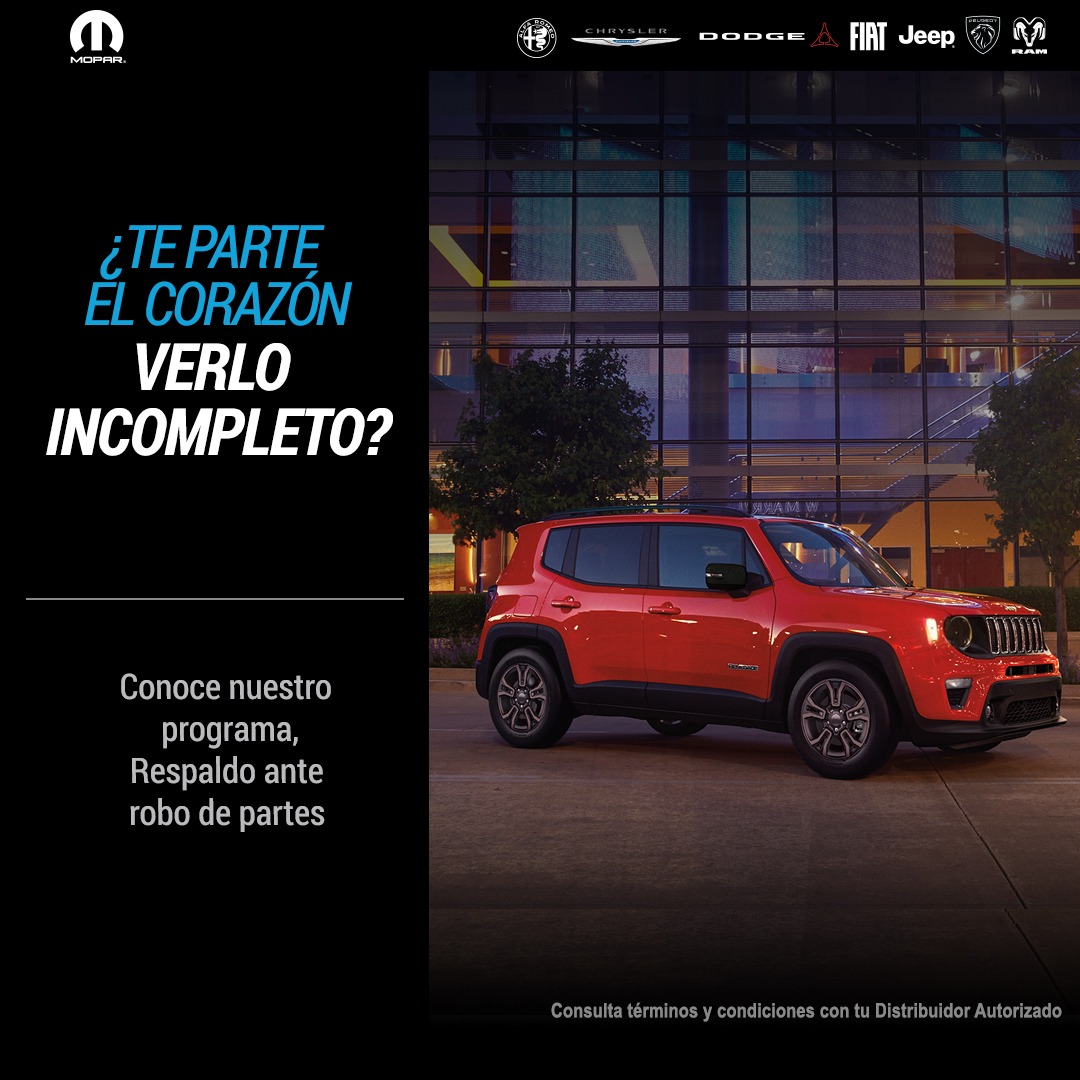 Mopar México Facebook ad