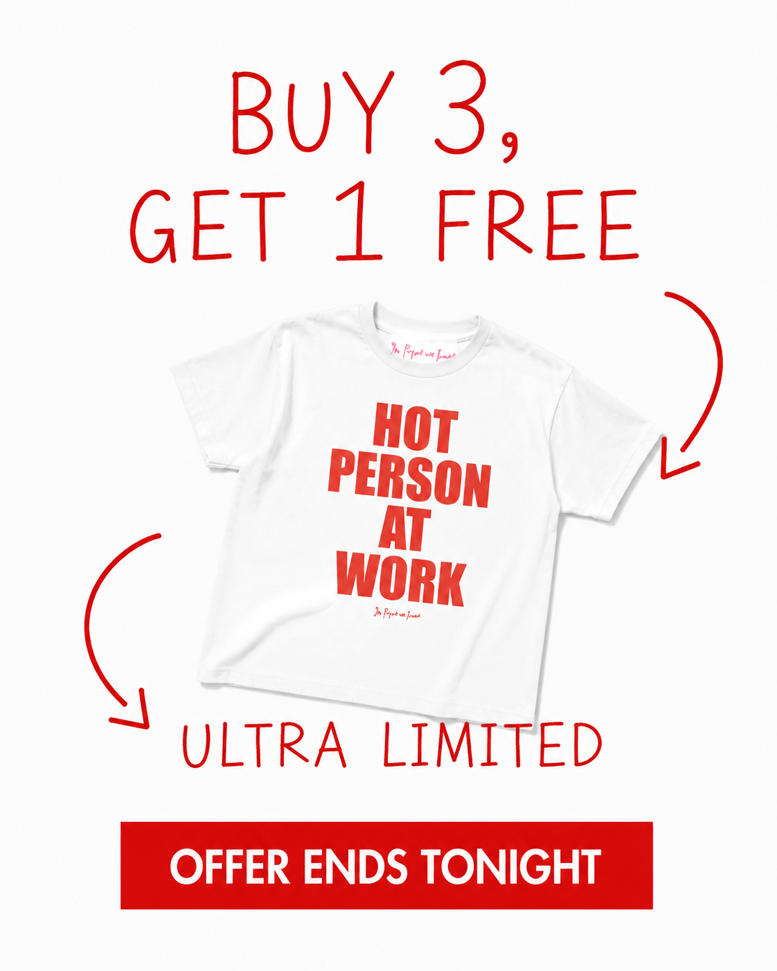 In Print We Trust Facebook ad: Just Restocked After 4 Months