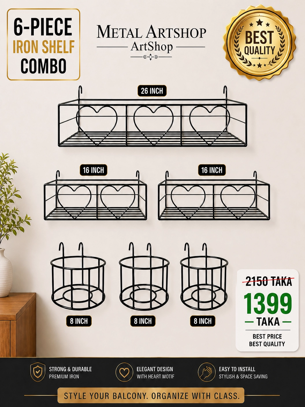 Metal Artshop- মেটাল আর্টশপ Facebook ad from May 11, 2026