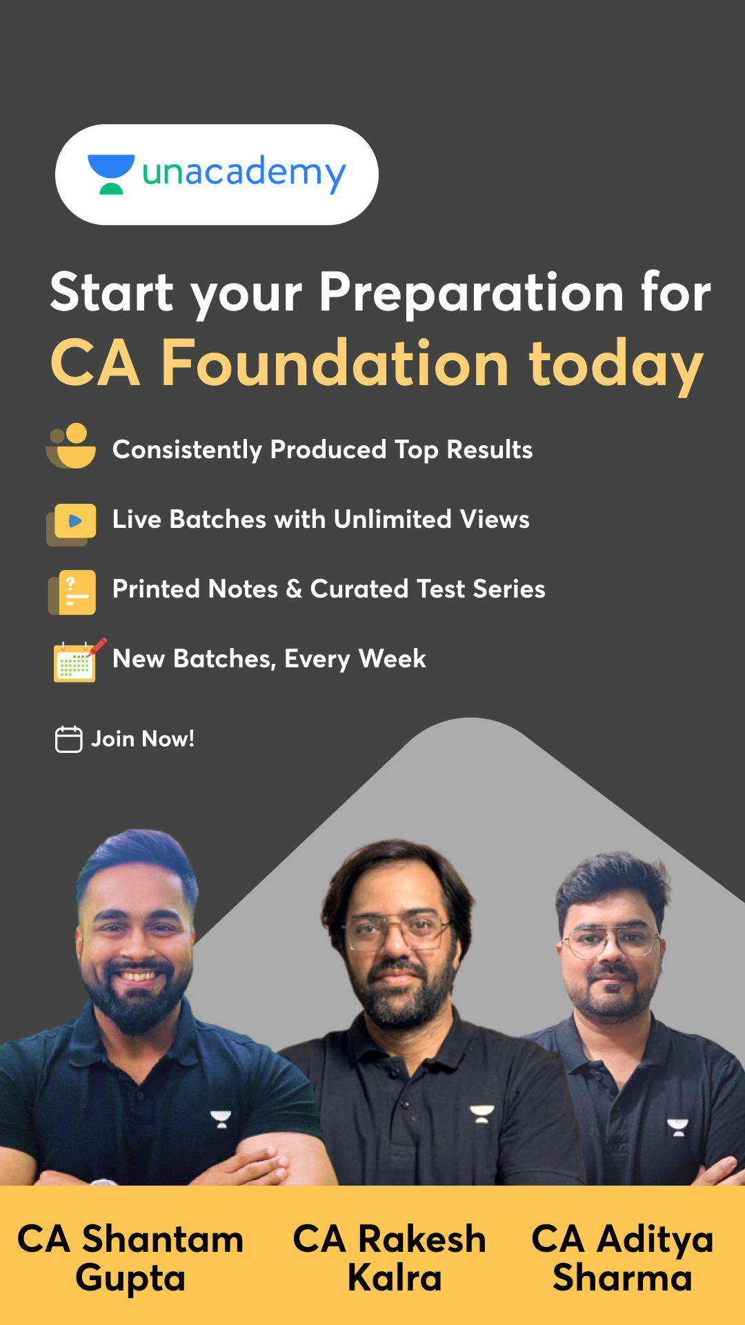 Unacademy Facebook ad