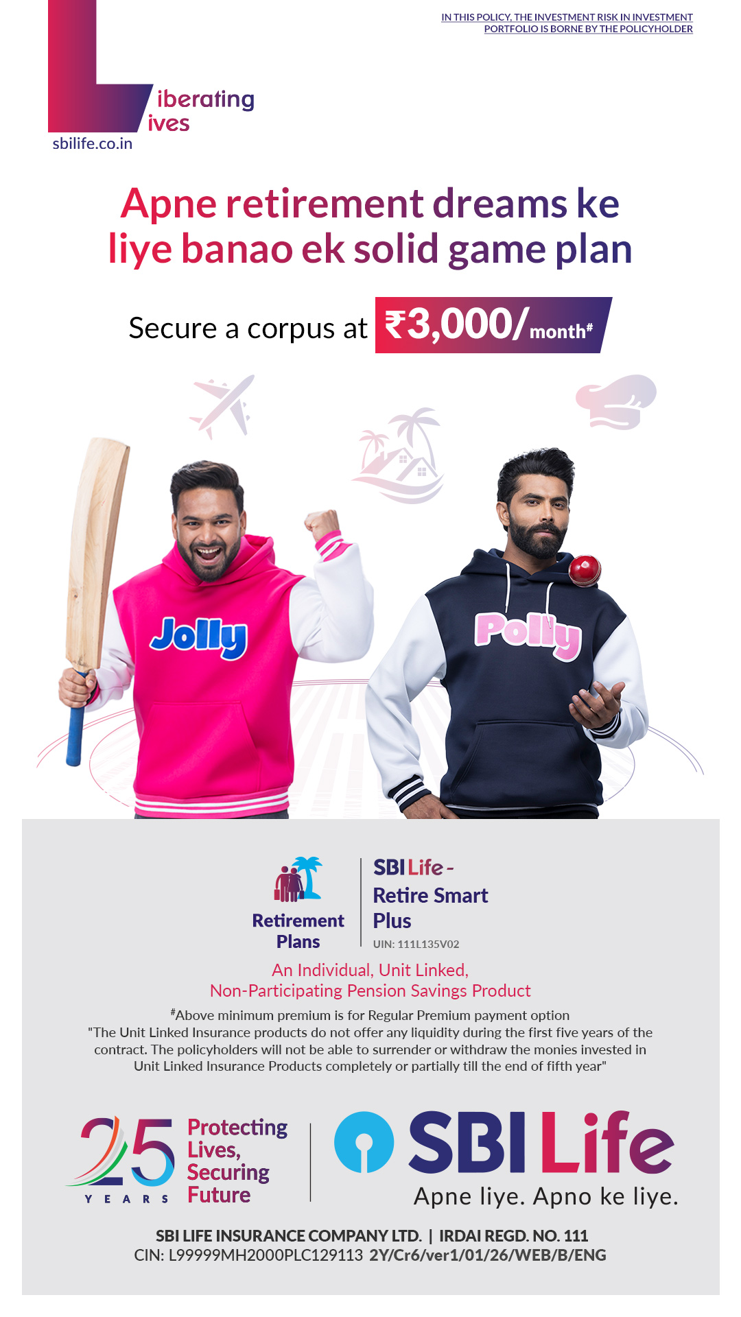 SBI Life Insurance Facebook ad