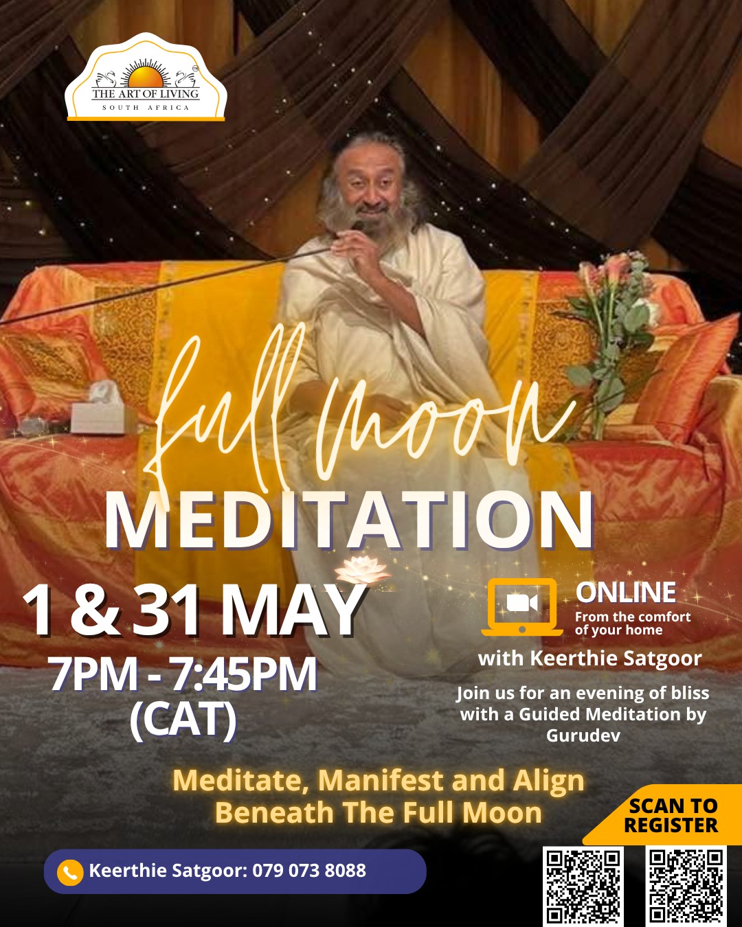 Art of Living South Africa Facebook ad