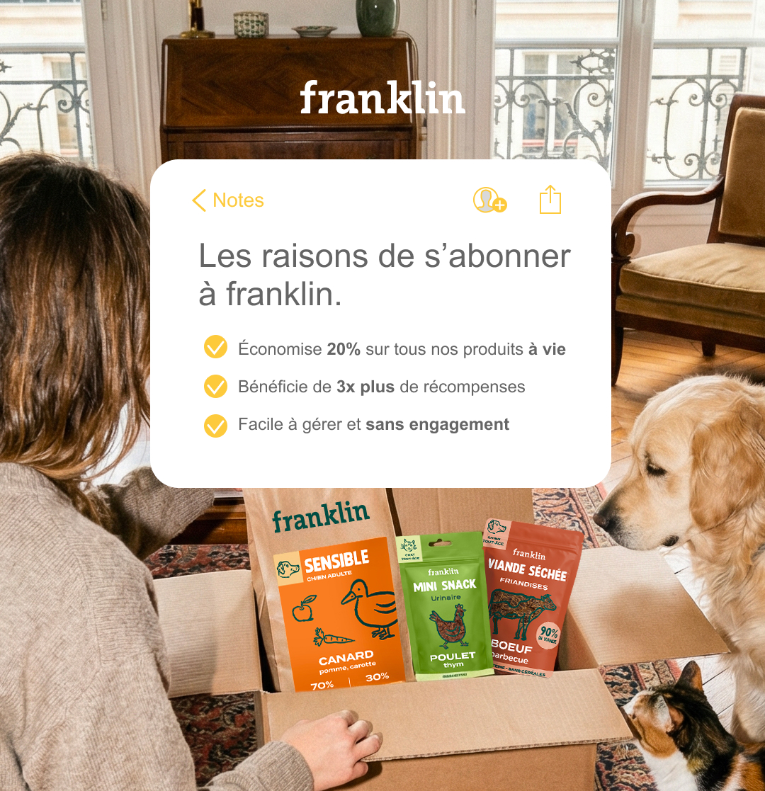 Franklin Pet Food Facebook ad