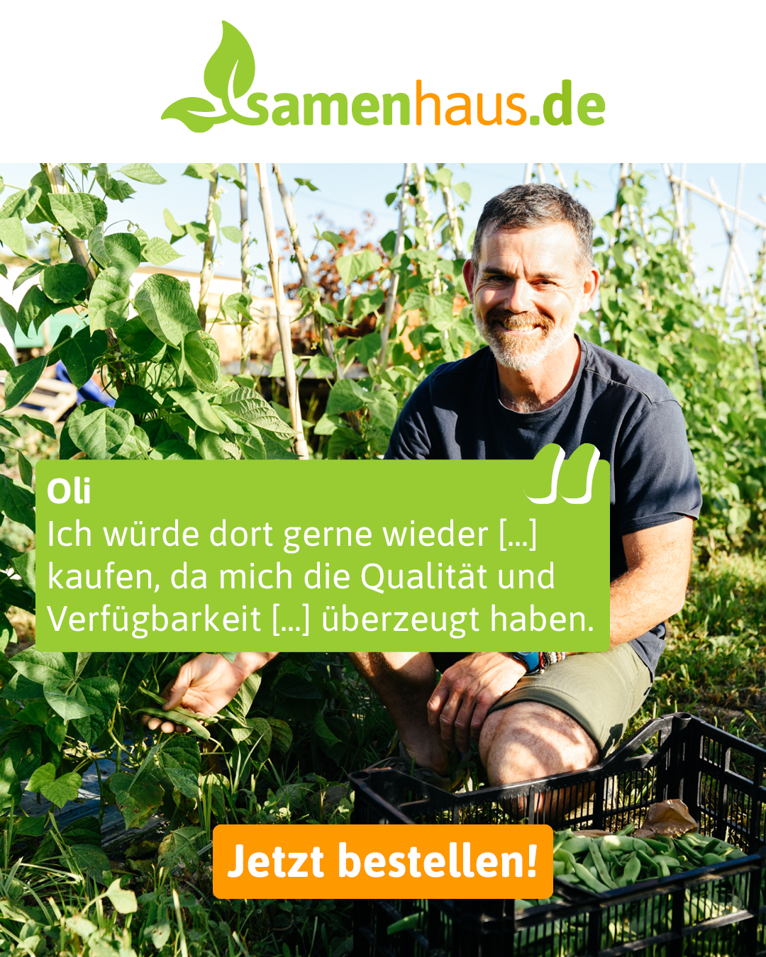 Samenhaus Müller Facebook ad