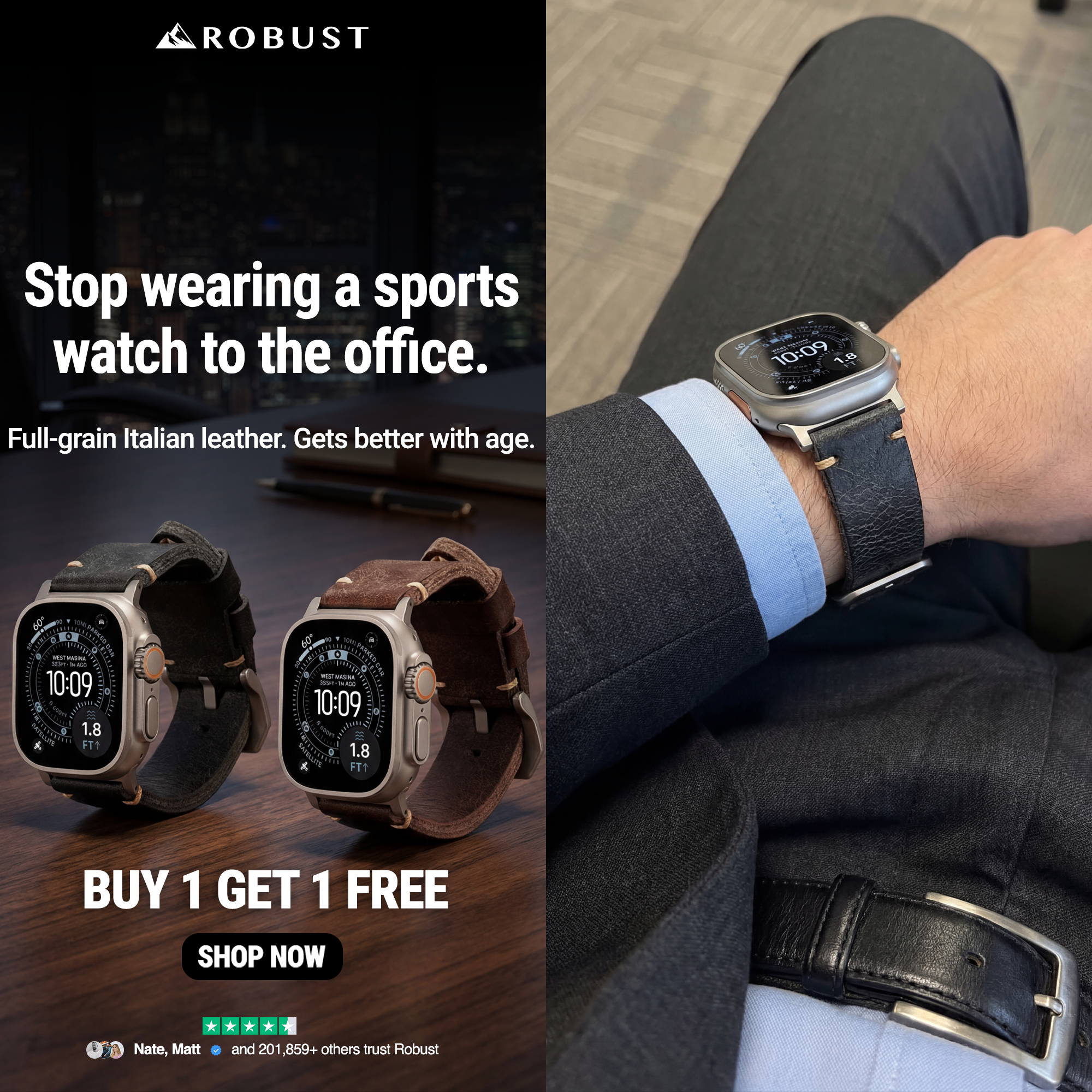 Robust Goods Facebook ad from Mar 20, 2026