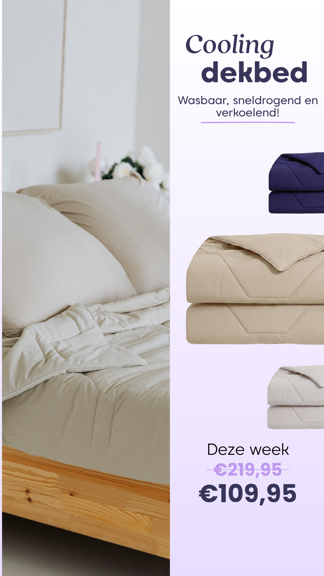 HappyBed Facebook ad