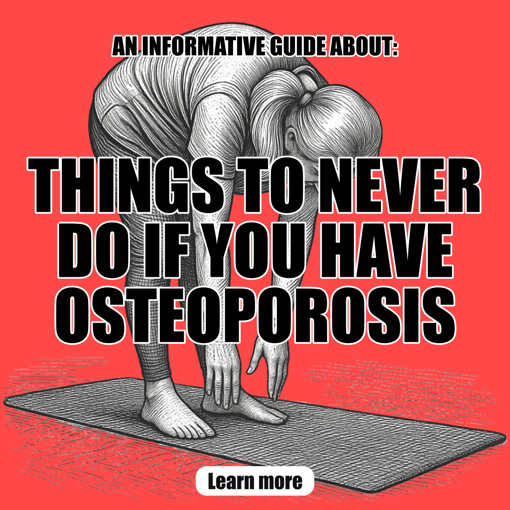 Design & Build Facebook ad: Things To Never Do If You Have Osteoporosis