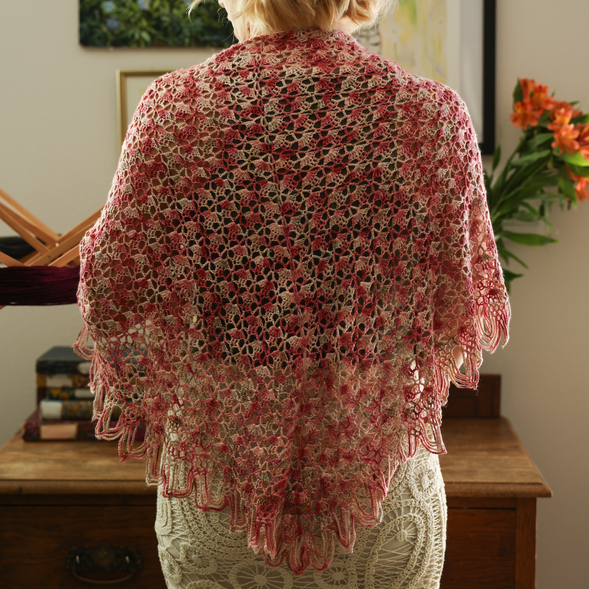 Bad Sheep Yarn Facebook ad: Bloomline Crochet Pattern & Yarn Kit