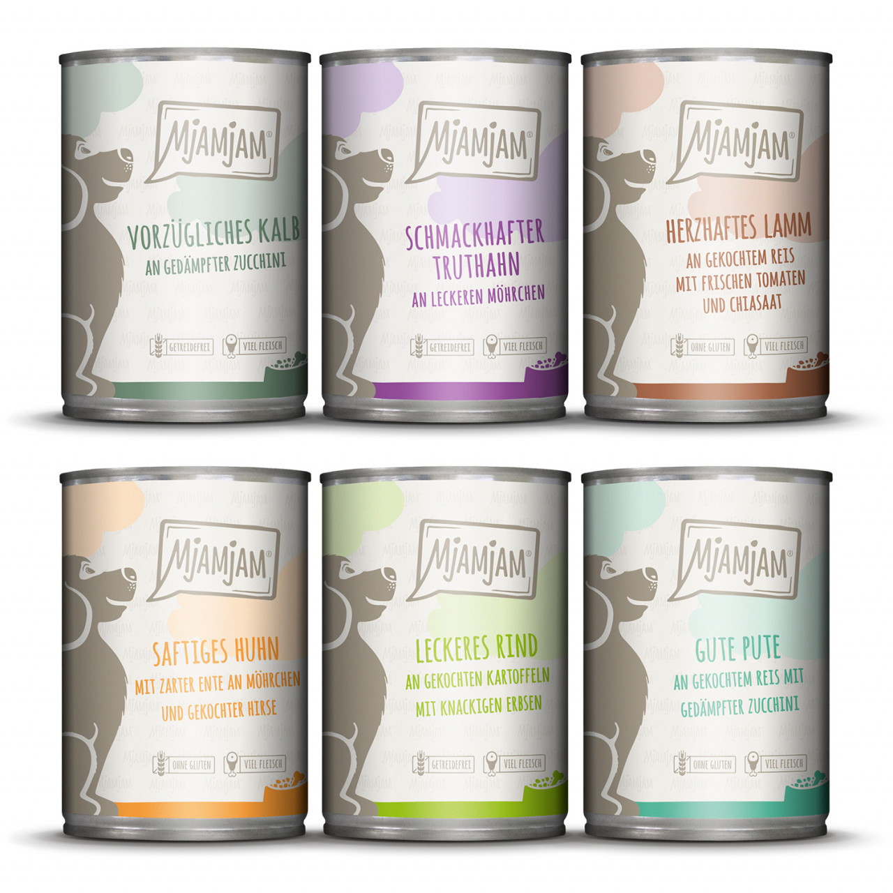 MjAMjAM Petfood Facebook ad: MjAMjAM Hundefutter vereint genialen Geschmack mit…