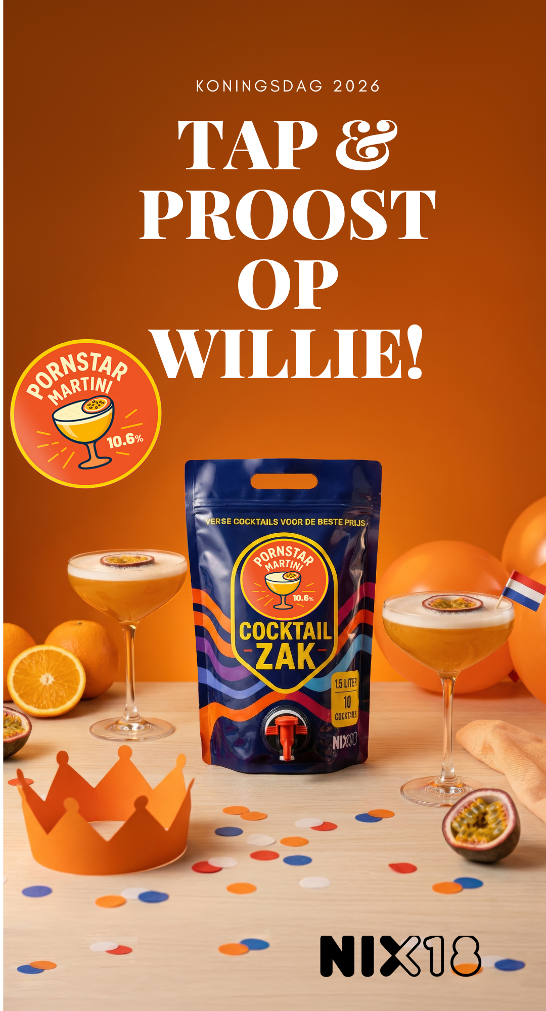 Cocktailzak.nl Facebook ad