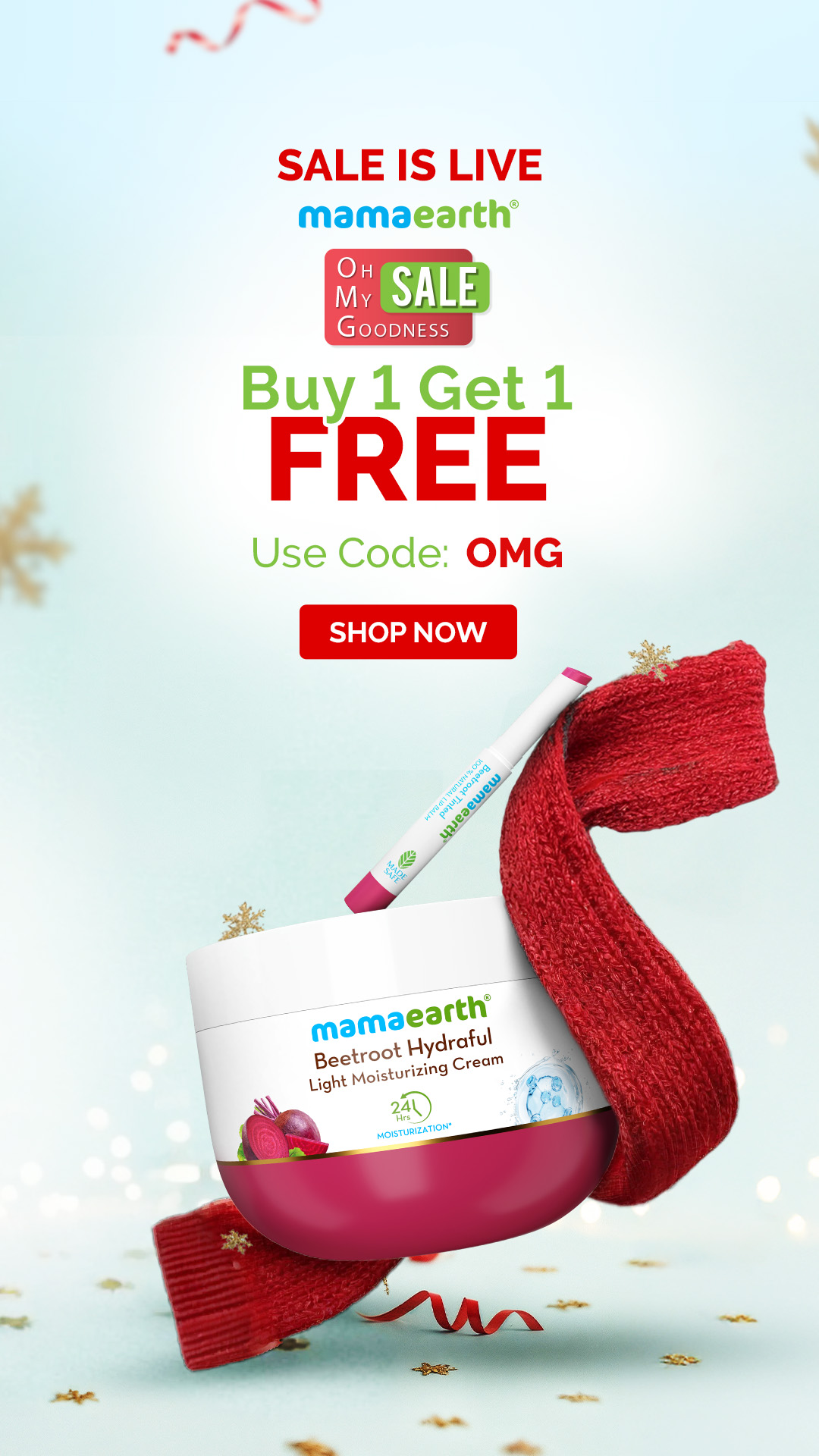 Mamaearth Facebook ad