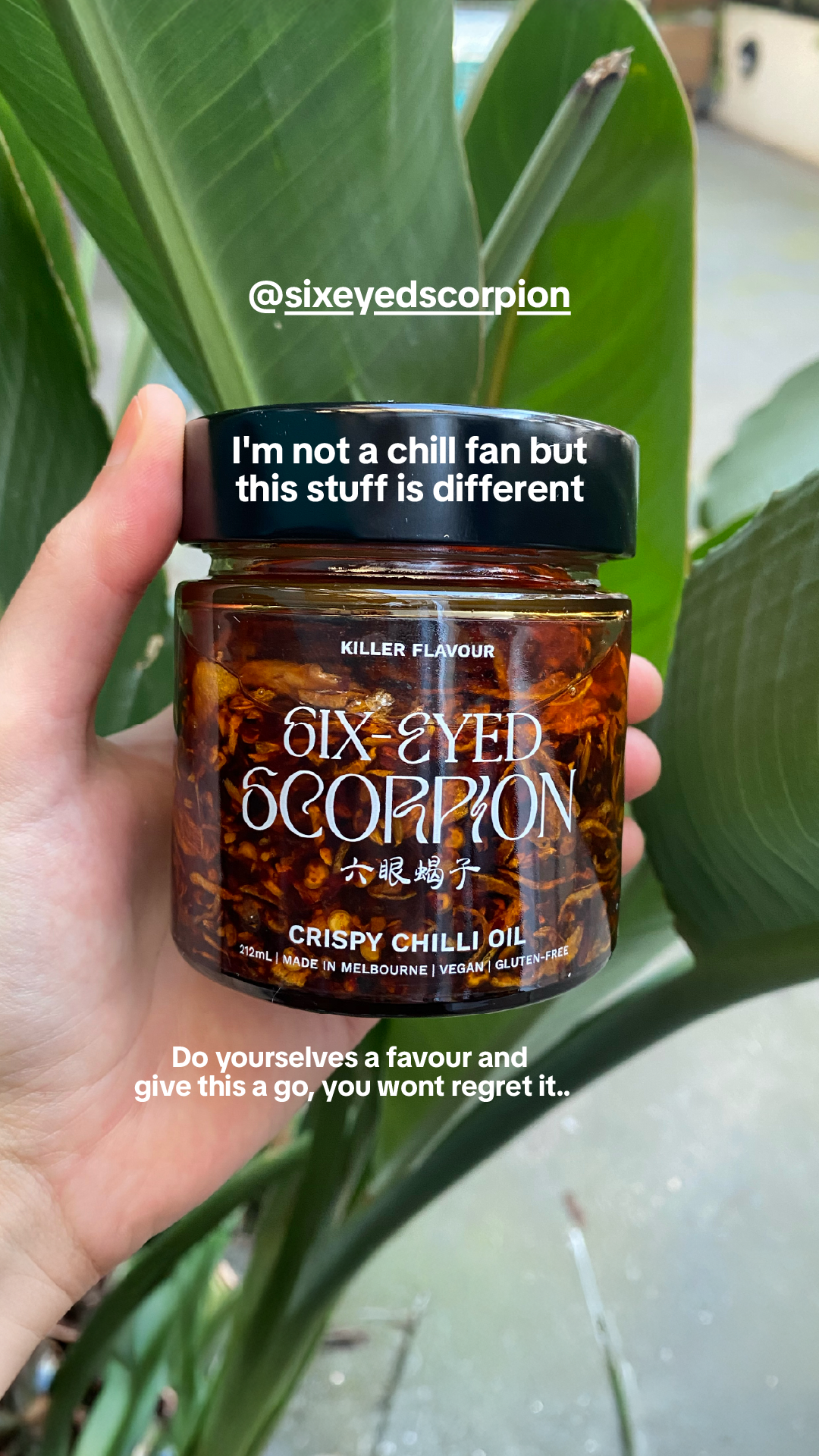 Six-Eyed Scorpion Facebook ad