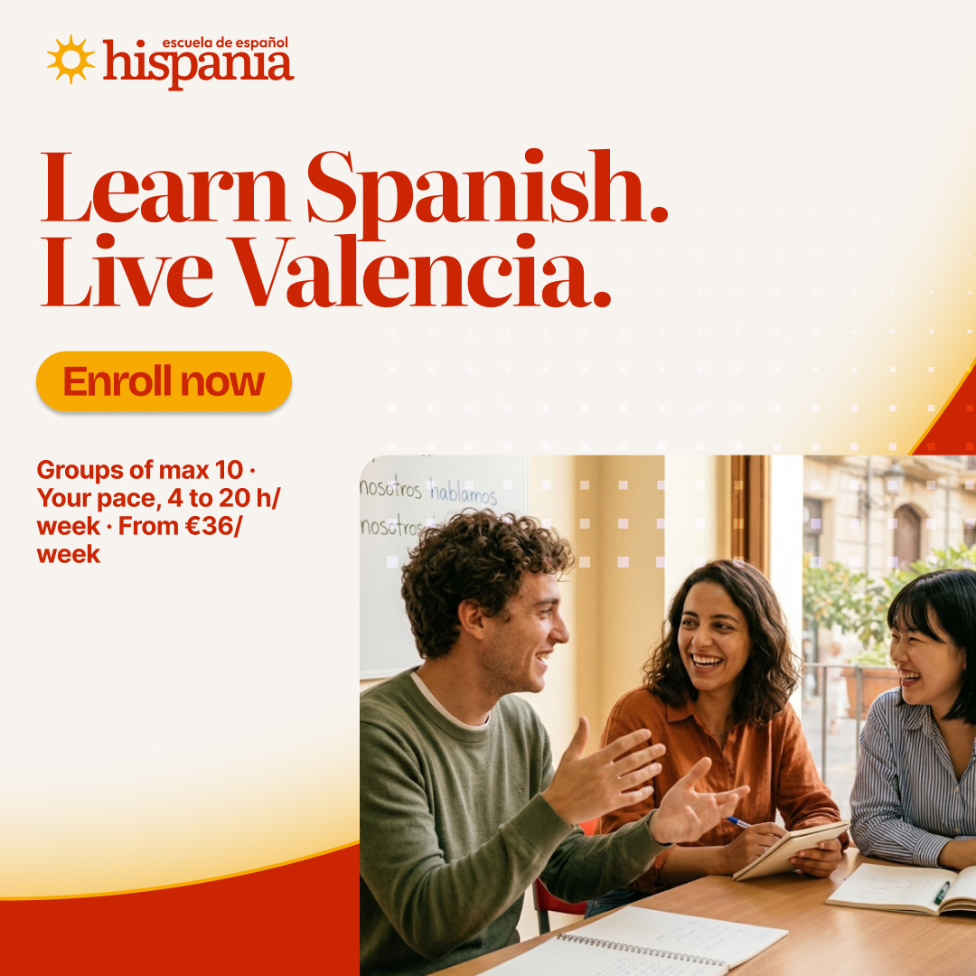 Hispania, escuela de español Facebook ad