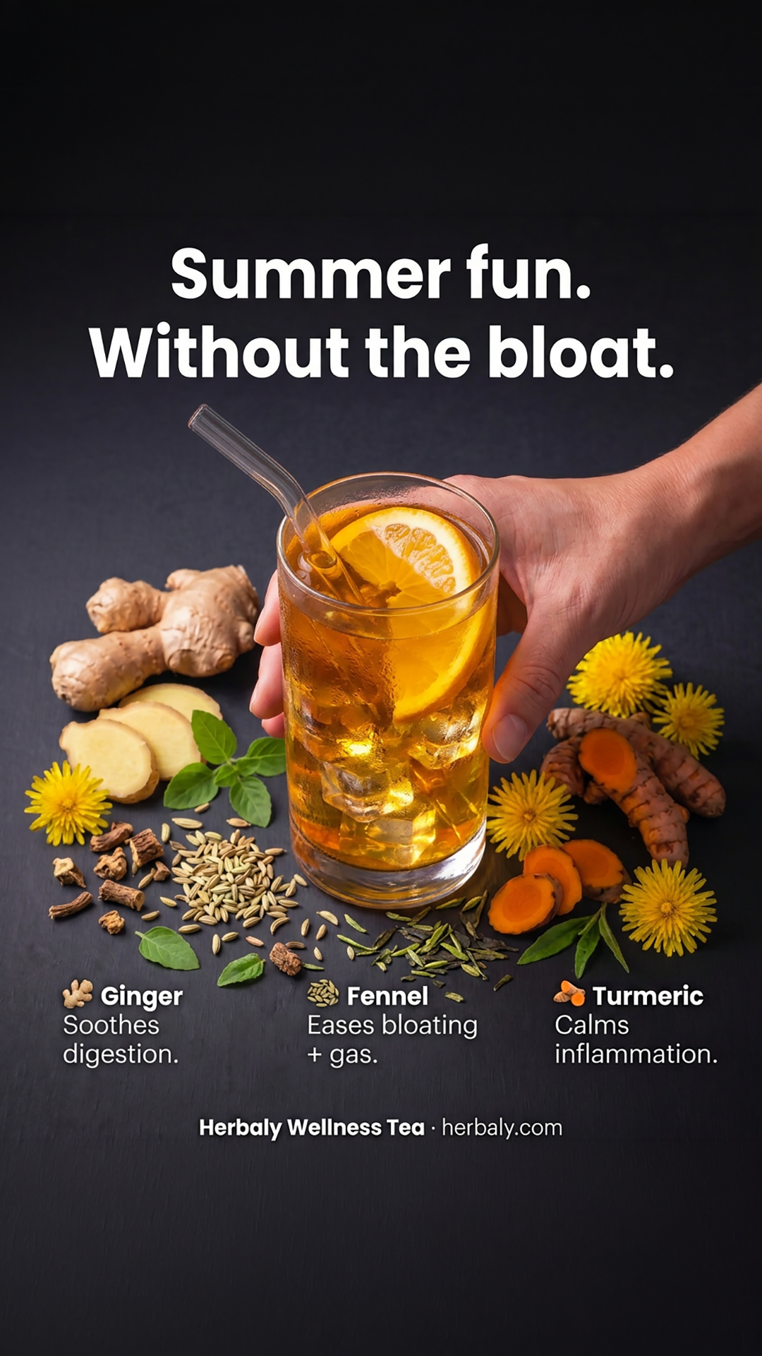 Herbaly Facebook ad