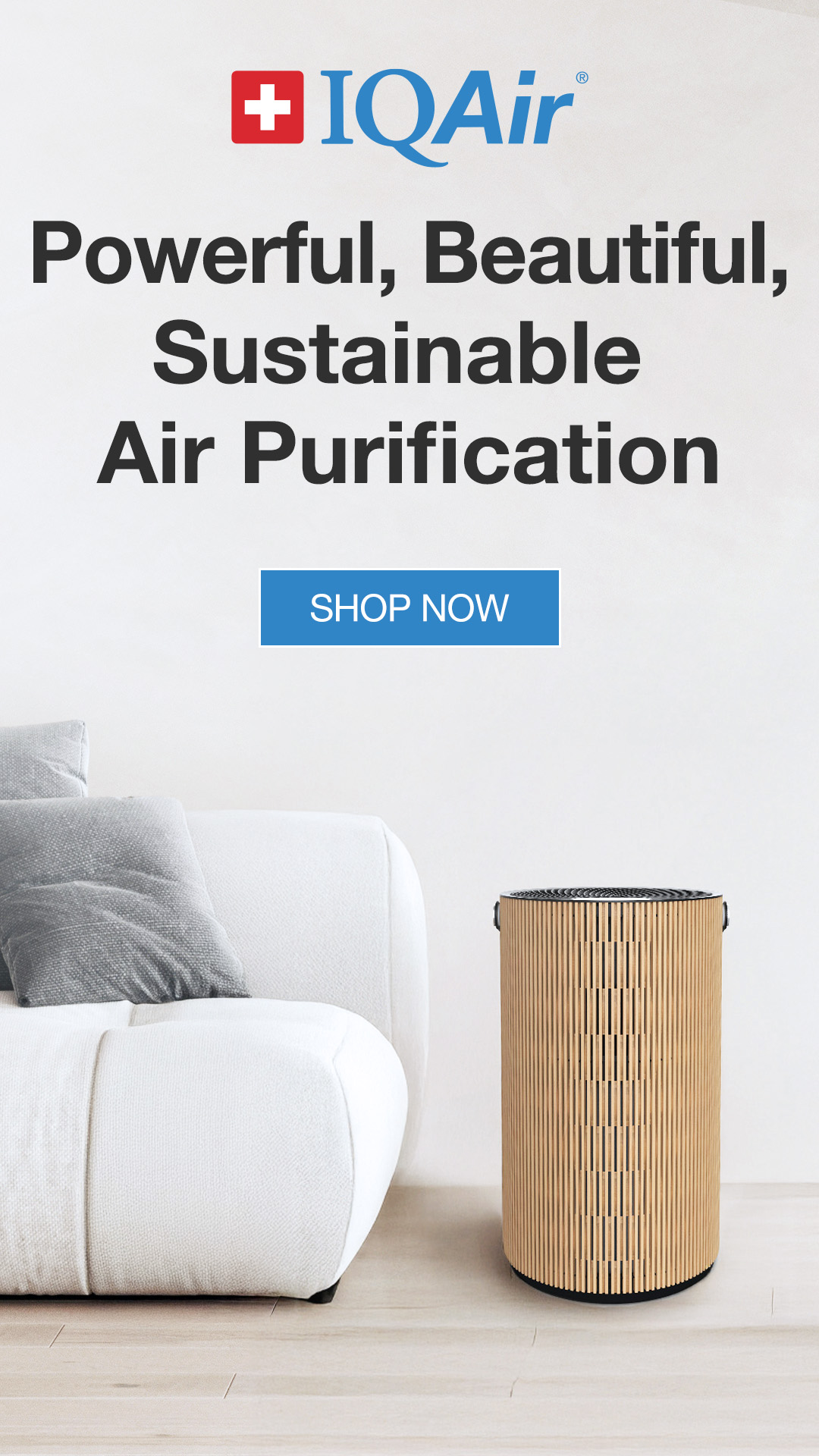 IQAir Facebook ad